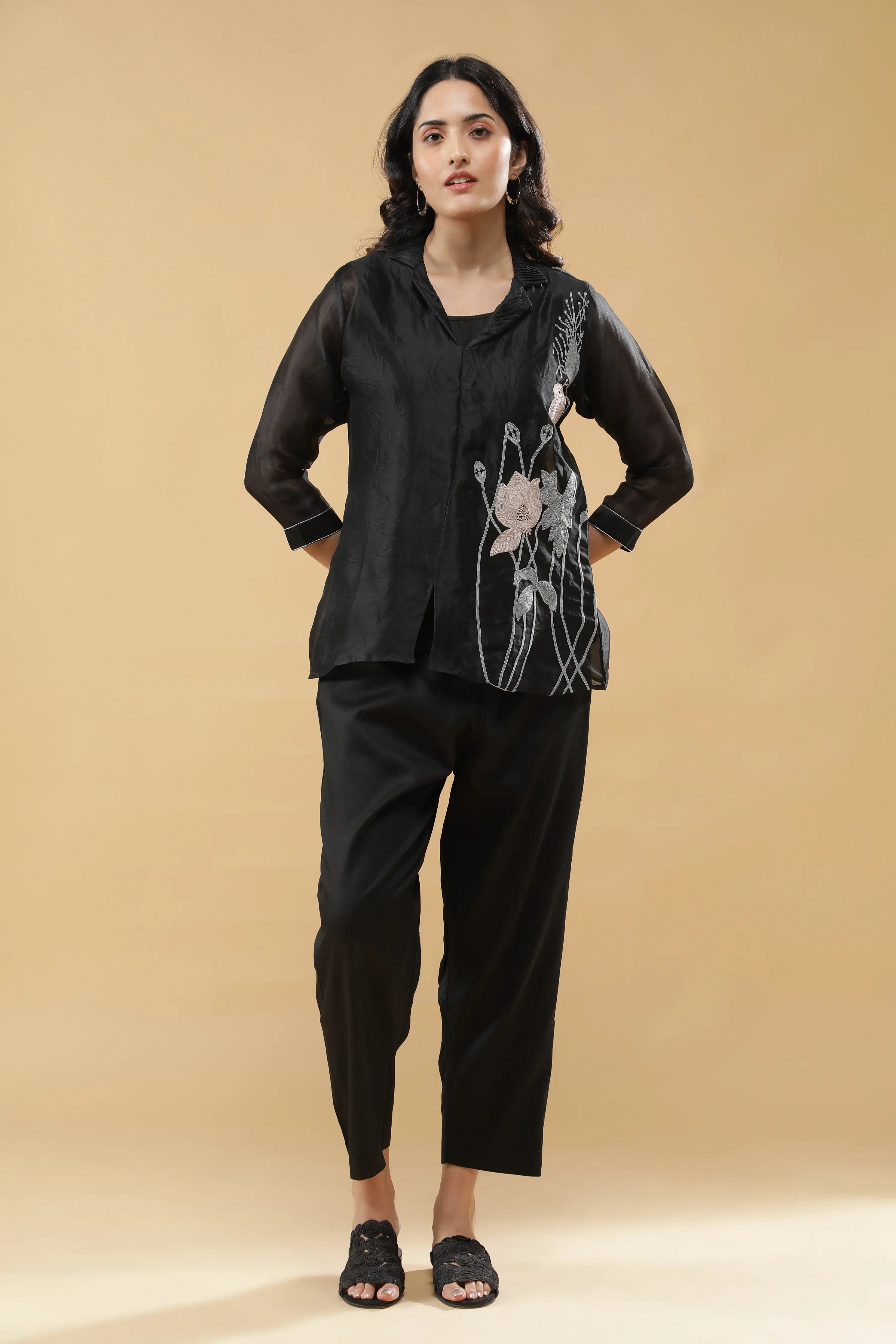 Black Co-ord Set - Mokshaa