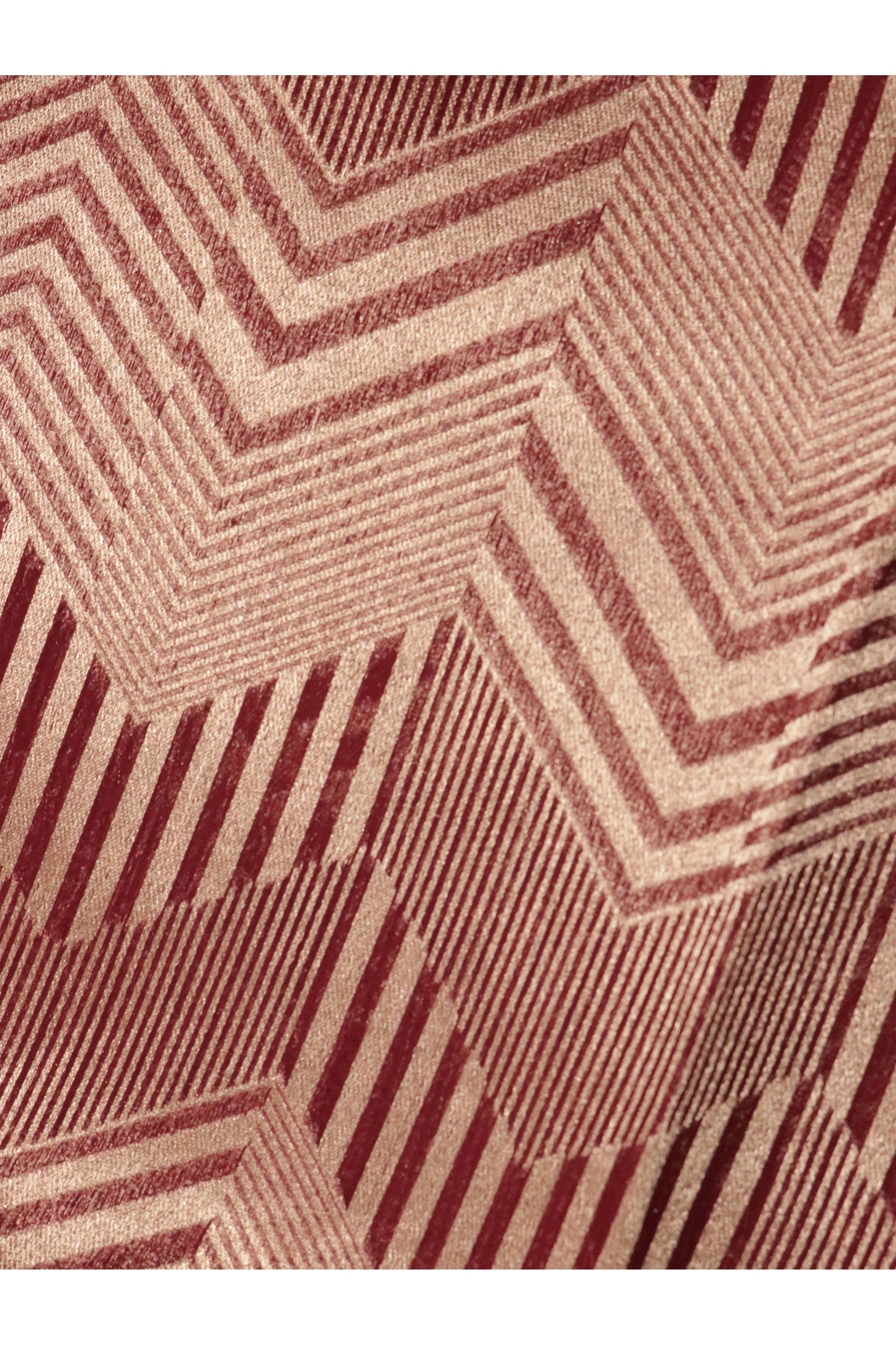 Magenta Pink Banarasi Tissue Silk Saree with Zari Weaving - Mokshaa