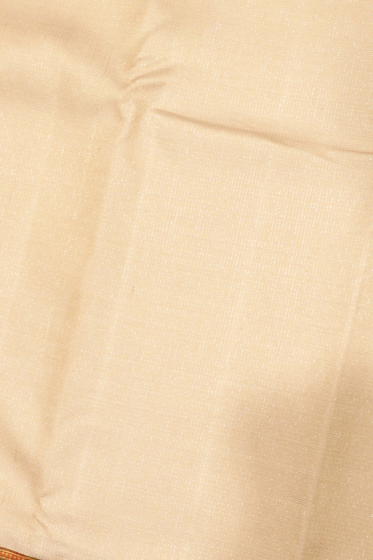 Off-White Kanchivaram Silk Saree - Mokshaa
