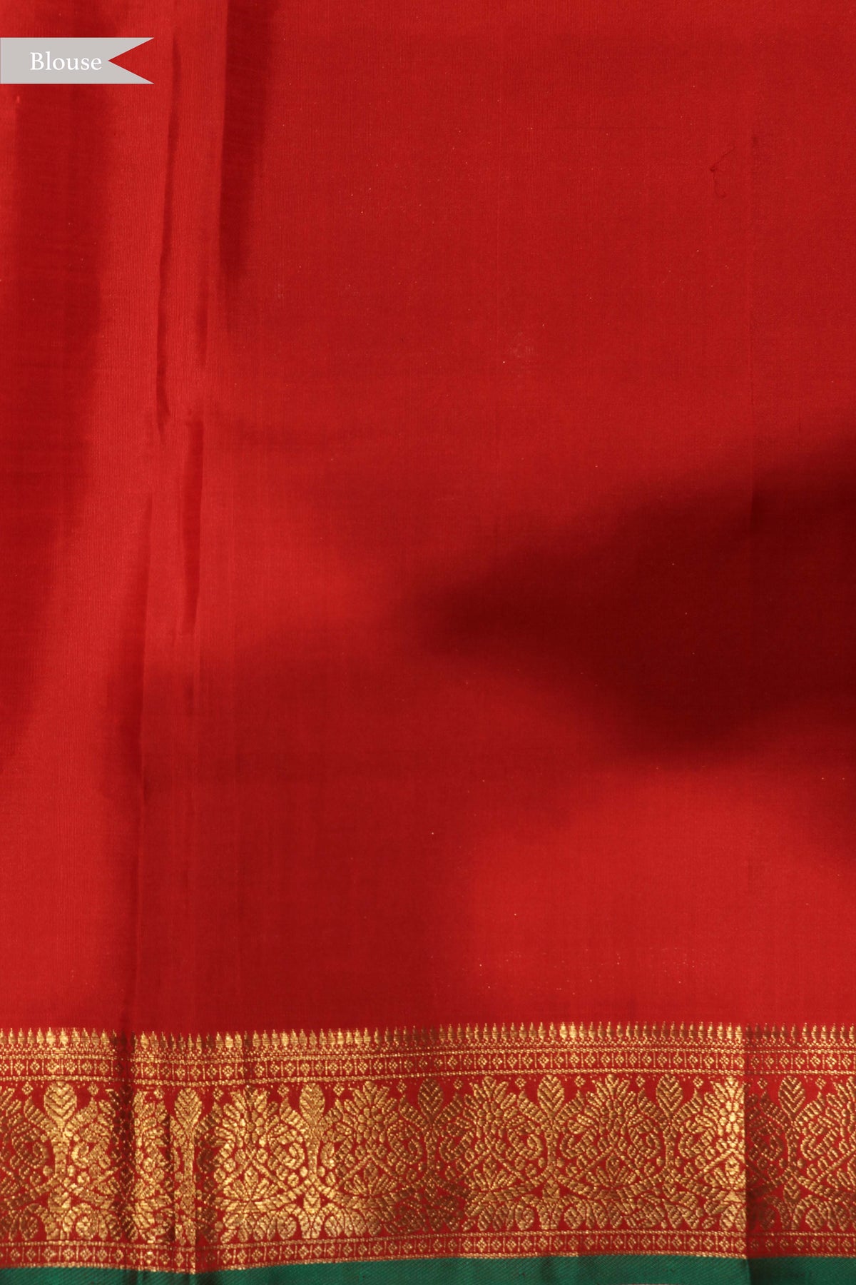 Green Patola Twill Silk Fusion Saree - Mokshaa