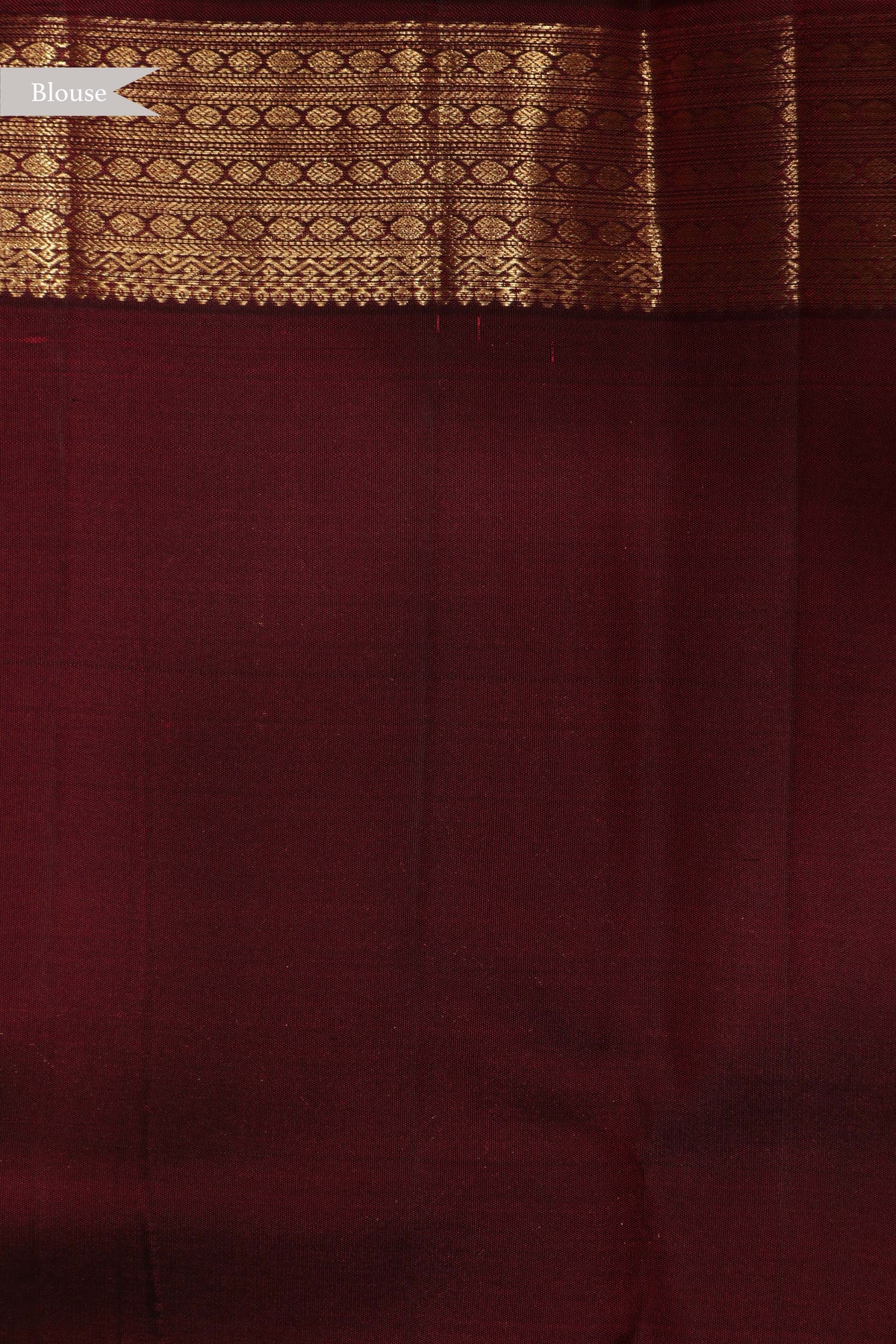 Off-White Kanchivaram Silk Saree - Mokshaa