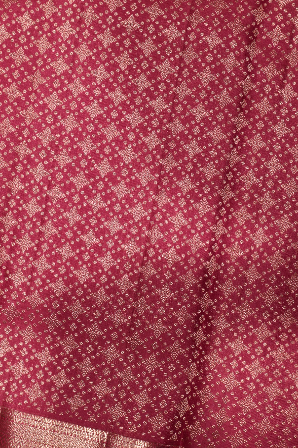 Onion Pink Kanchivaram Silk Saree - Mokshaa