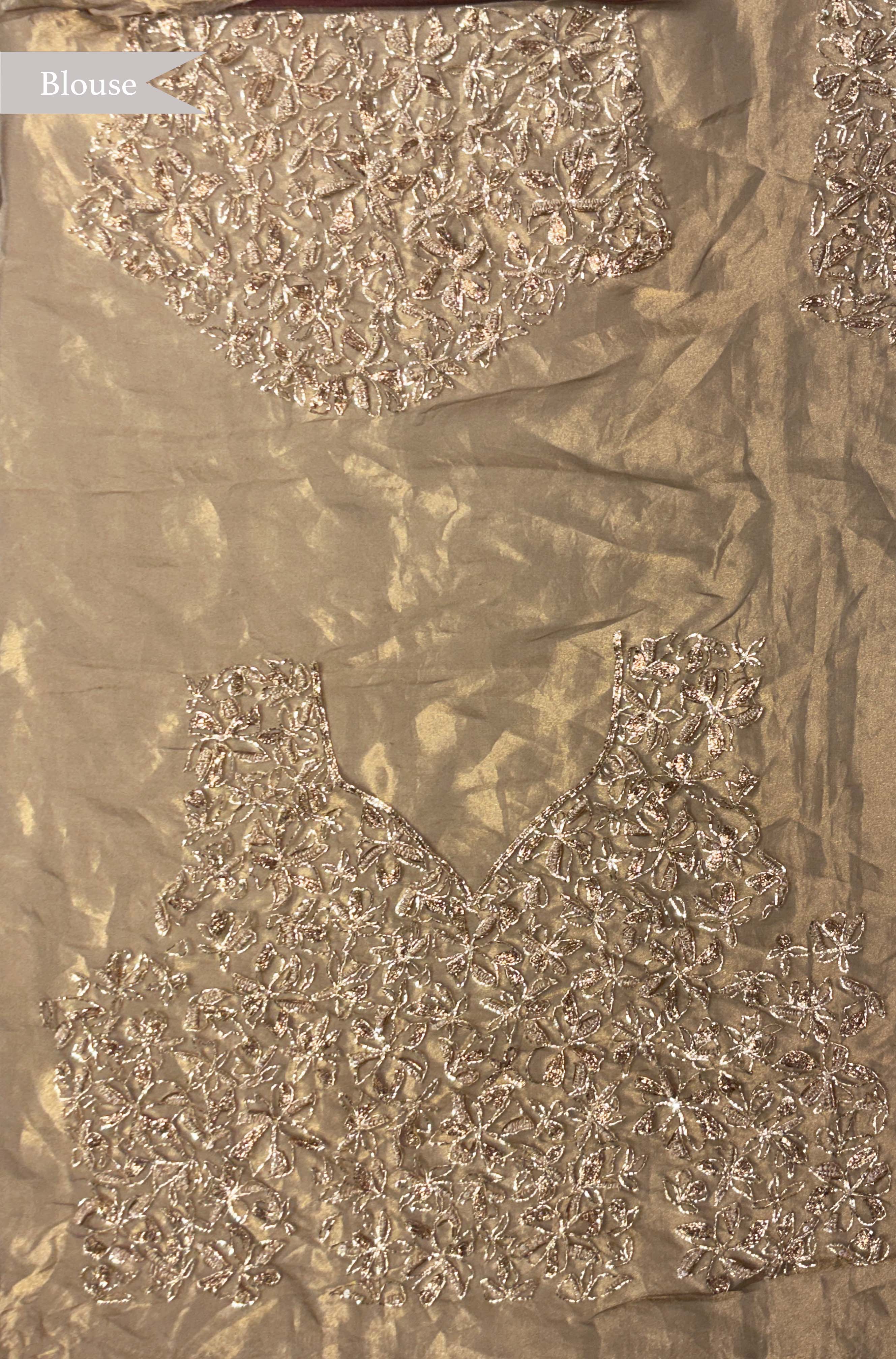 Gold Tissue Silk Saree