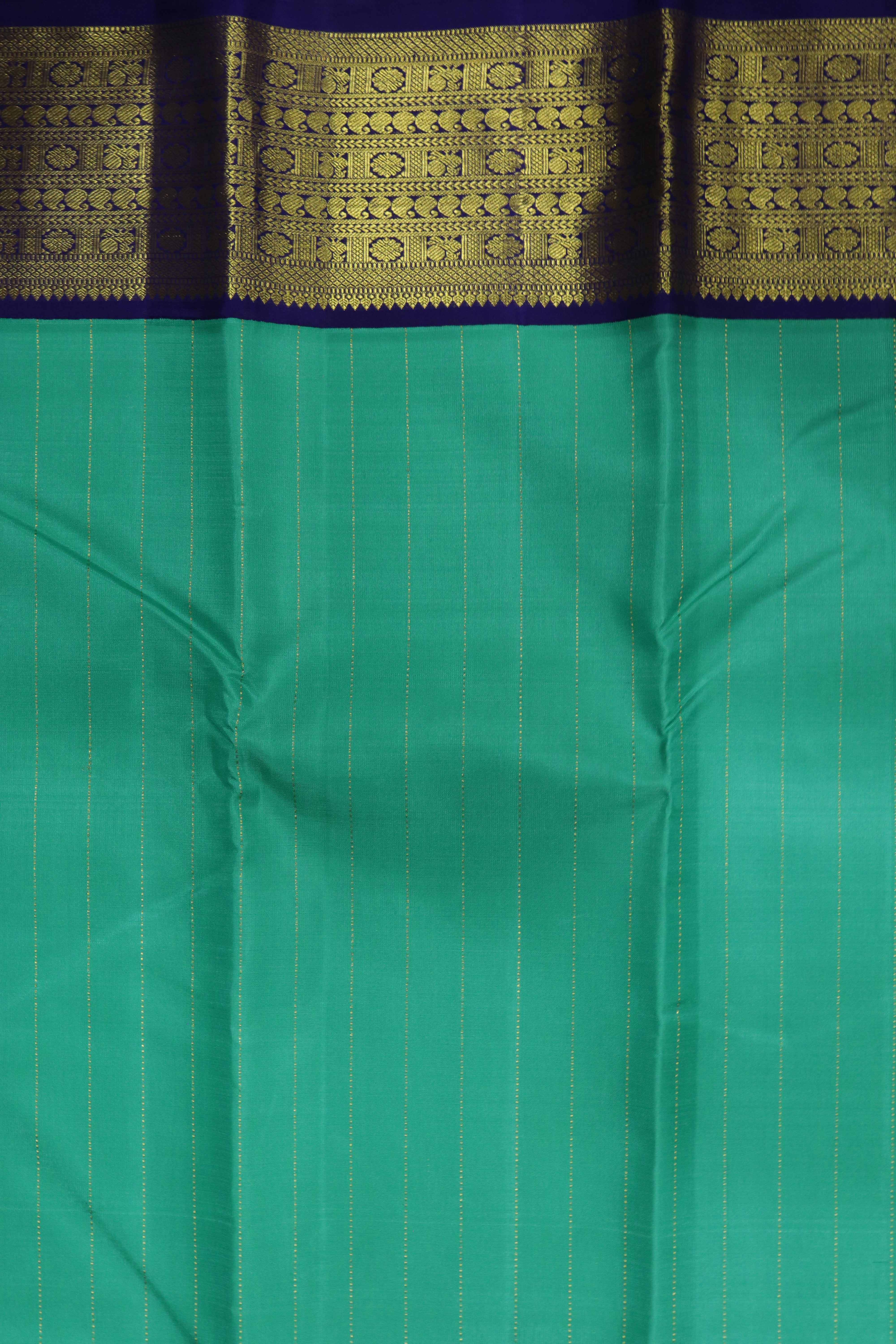 Emerald Green Kanchivaram Silk Saree