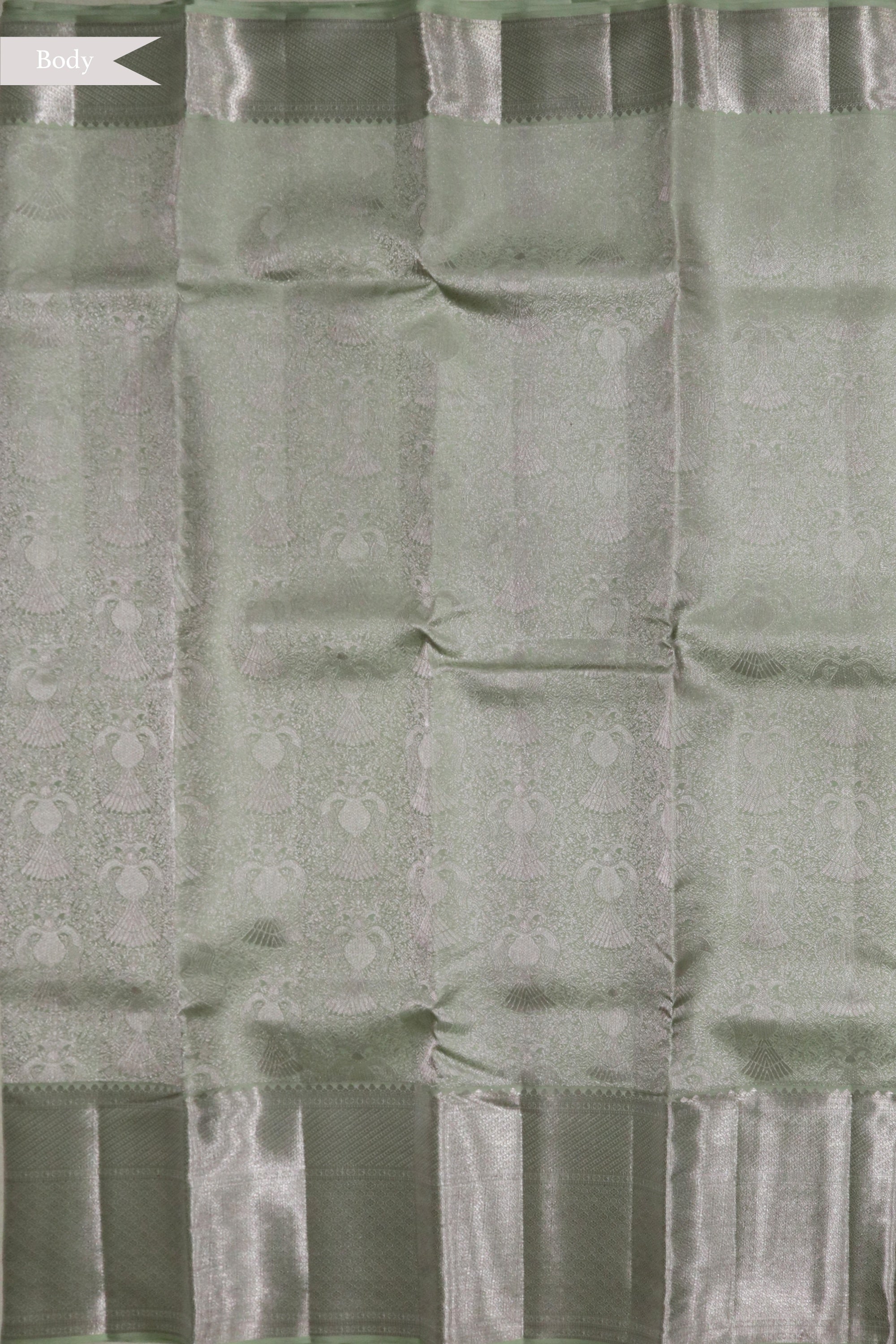 Pista Green Kanchivaram Silk Saree