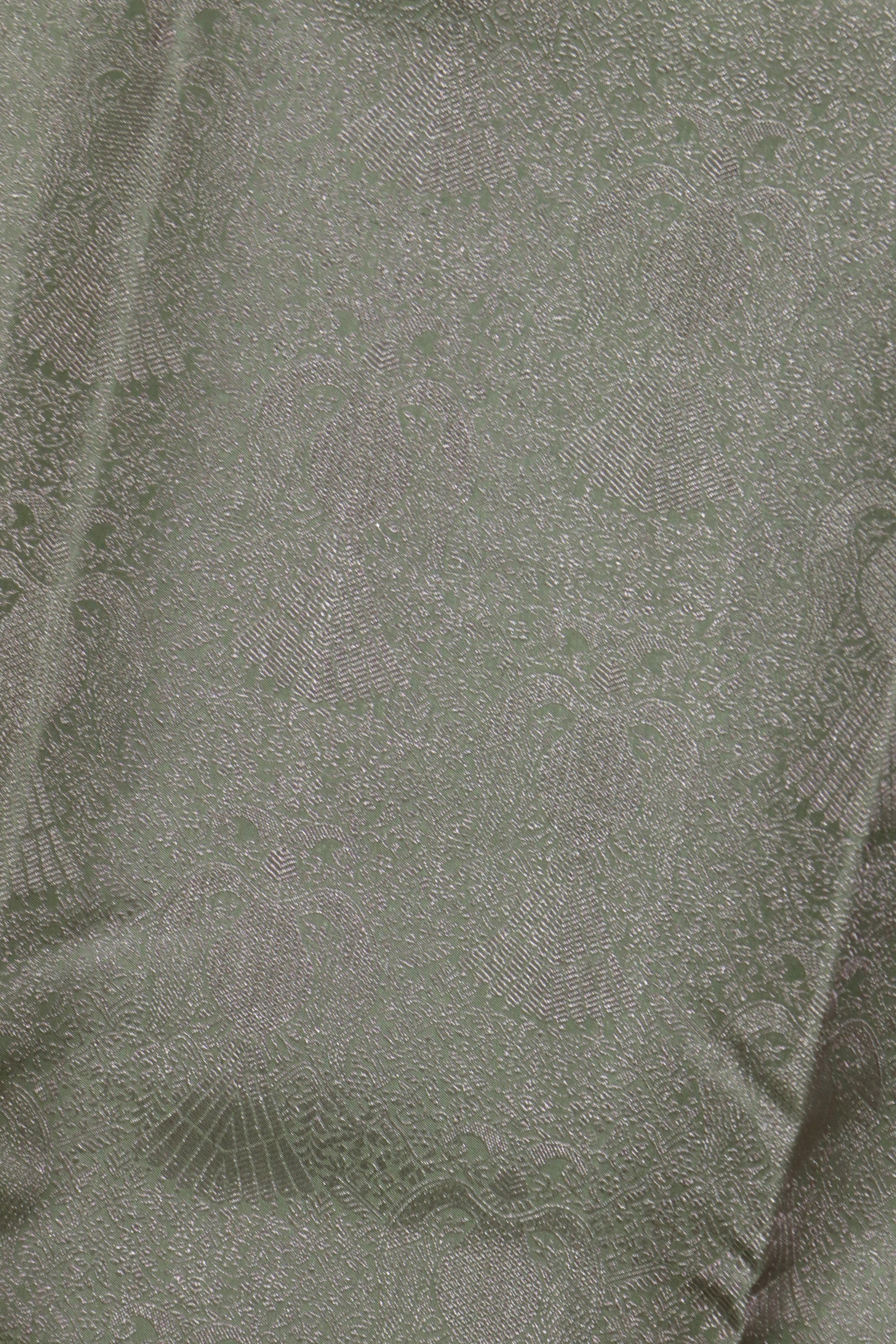 Pista Green Kanchivaram Silk Saree