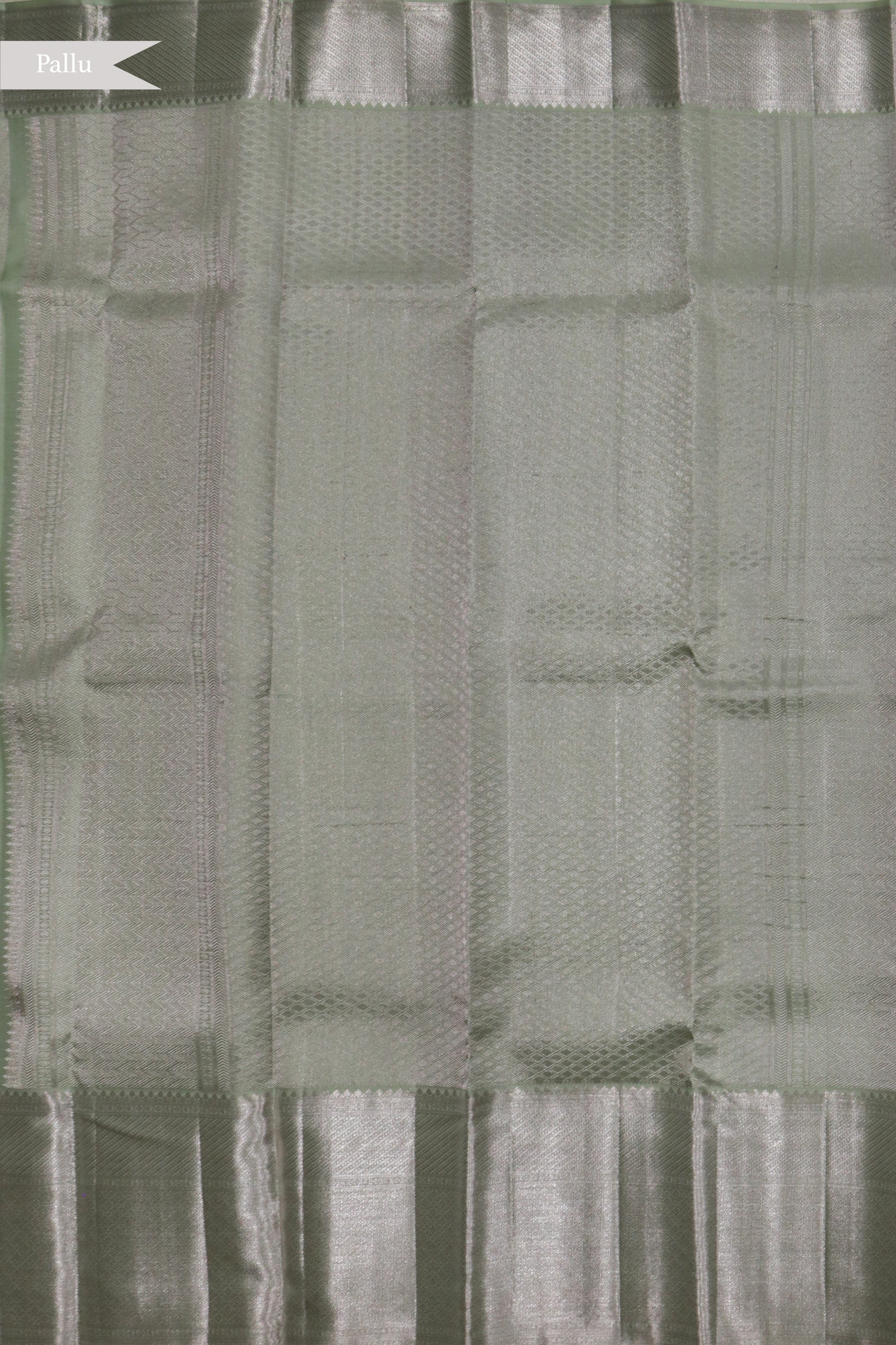 Pista Green Kanchivaram Silk Saree