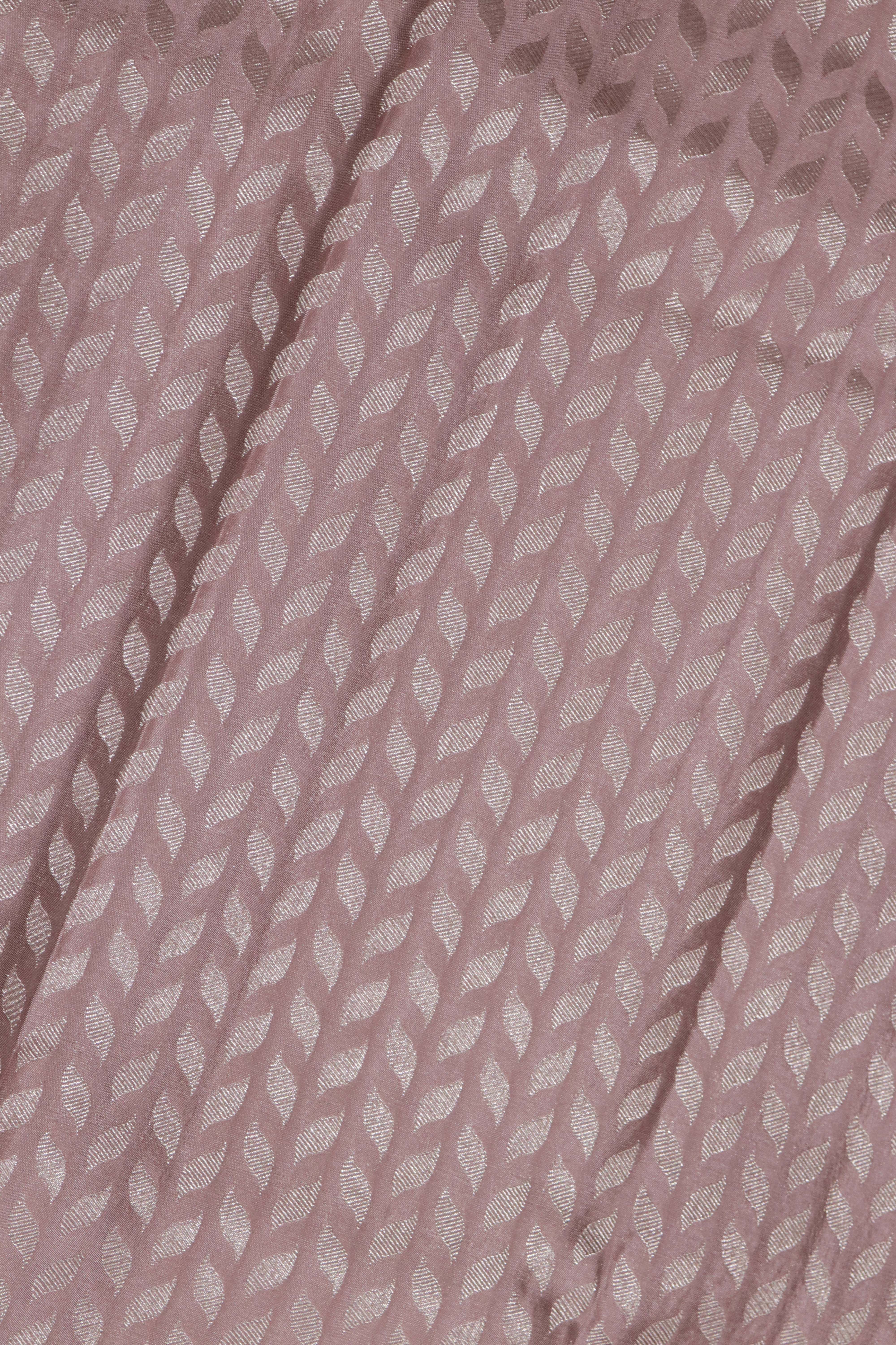 Blush Pink Kanchivaram Silk Saree