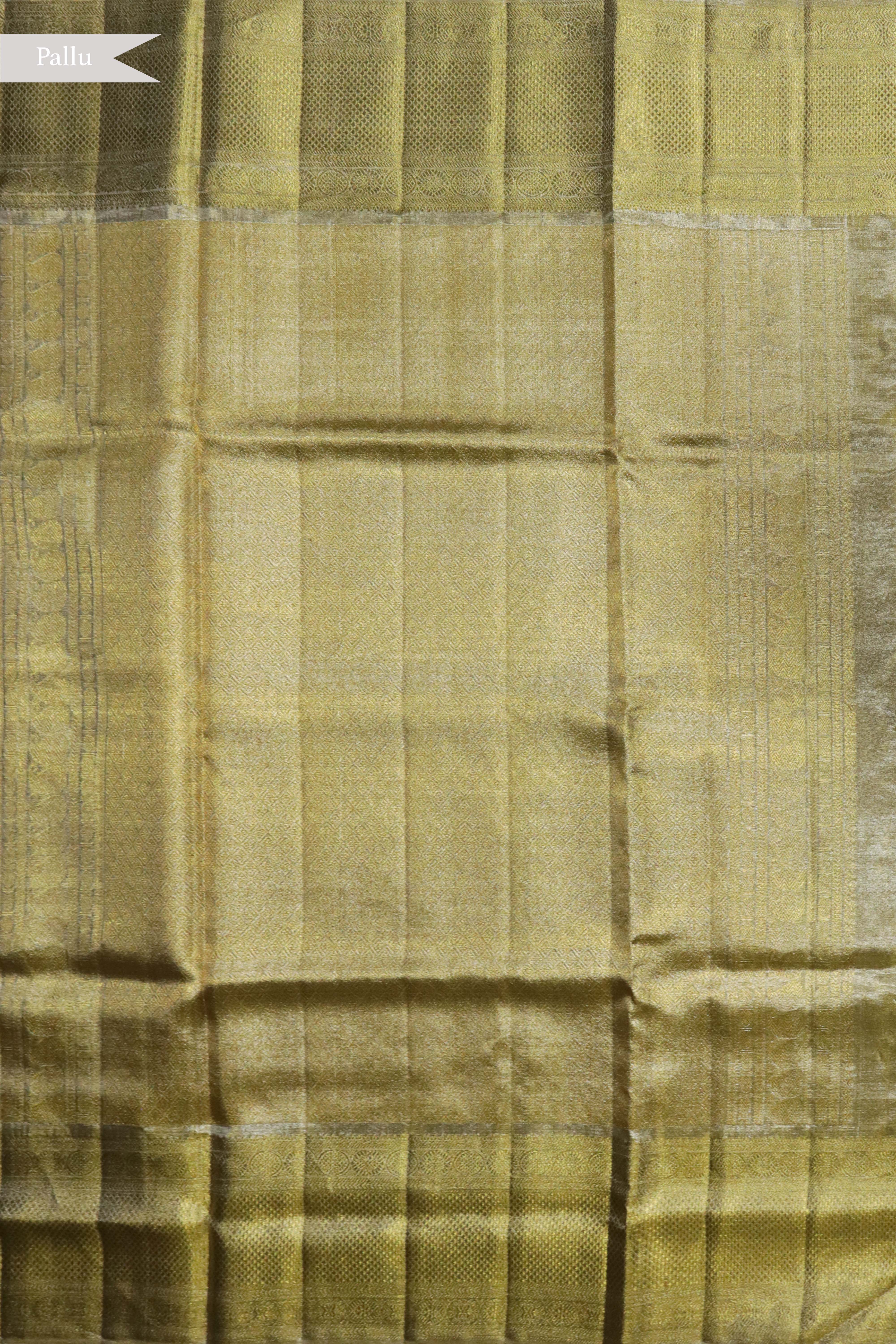Gold Kanchivaram Tissue Silk Saree