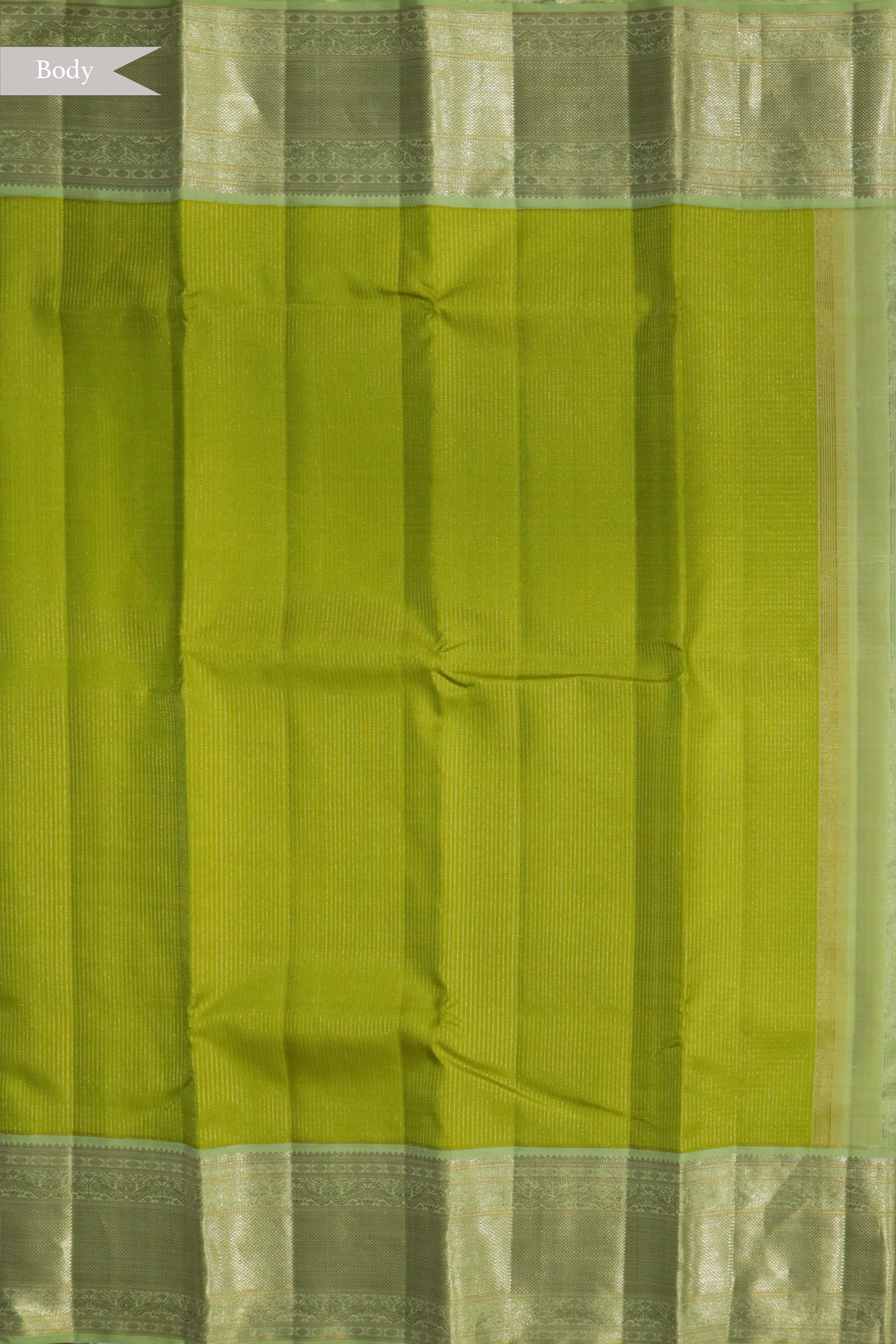 Pastel Green Kanchivaram Silk Saree