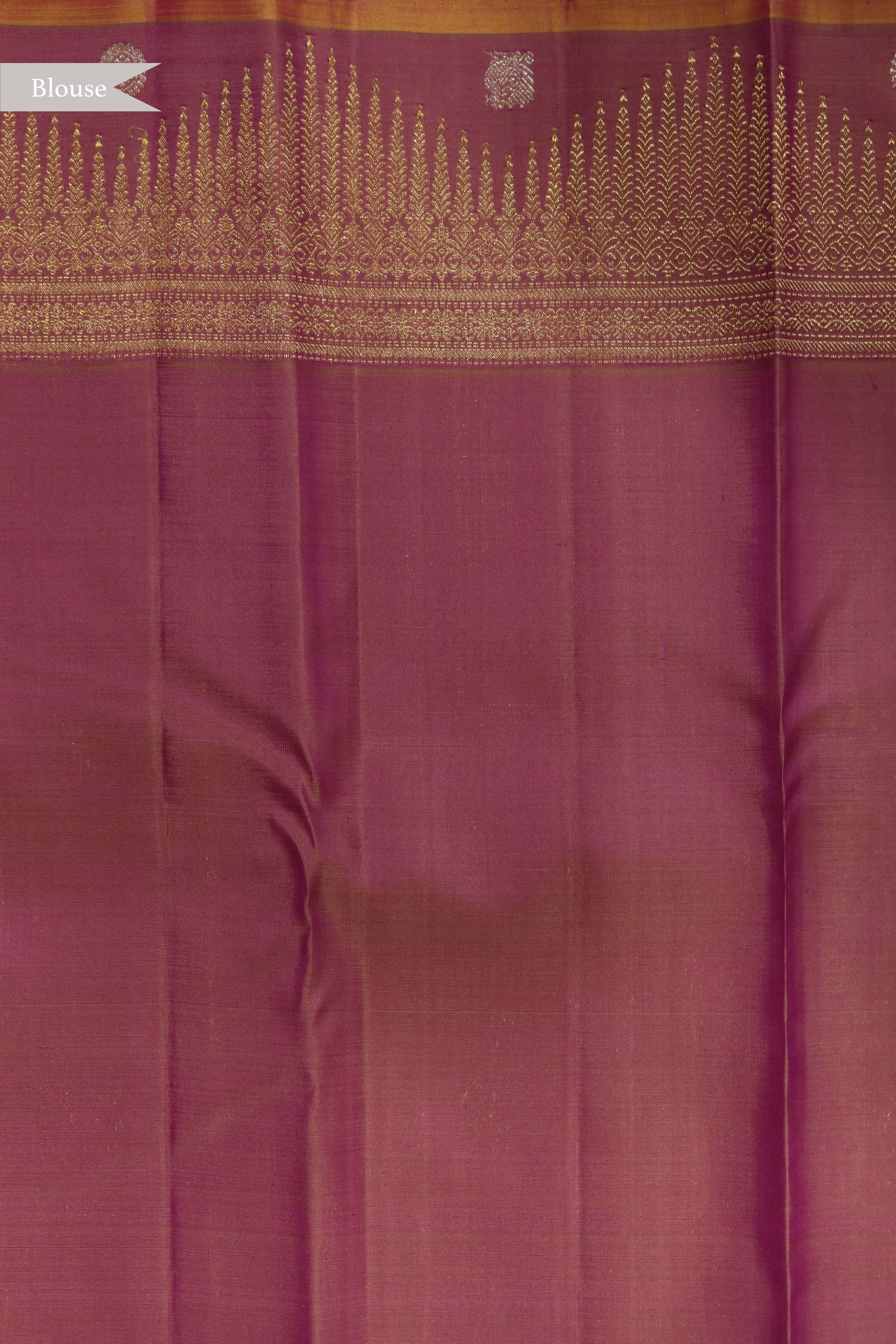 Pink Kanchivaram Silk Saree