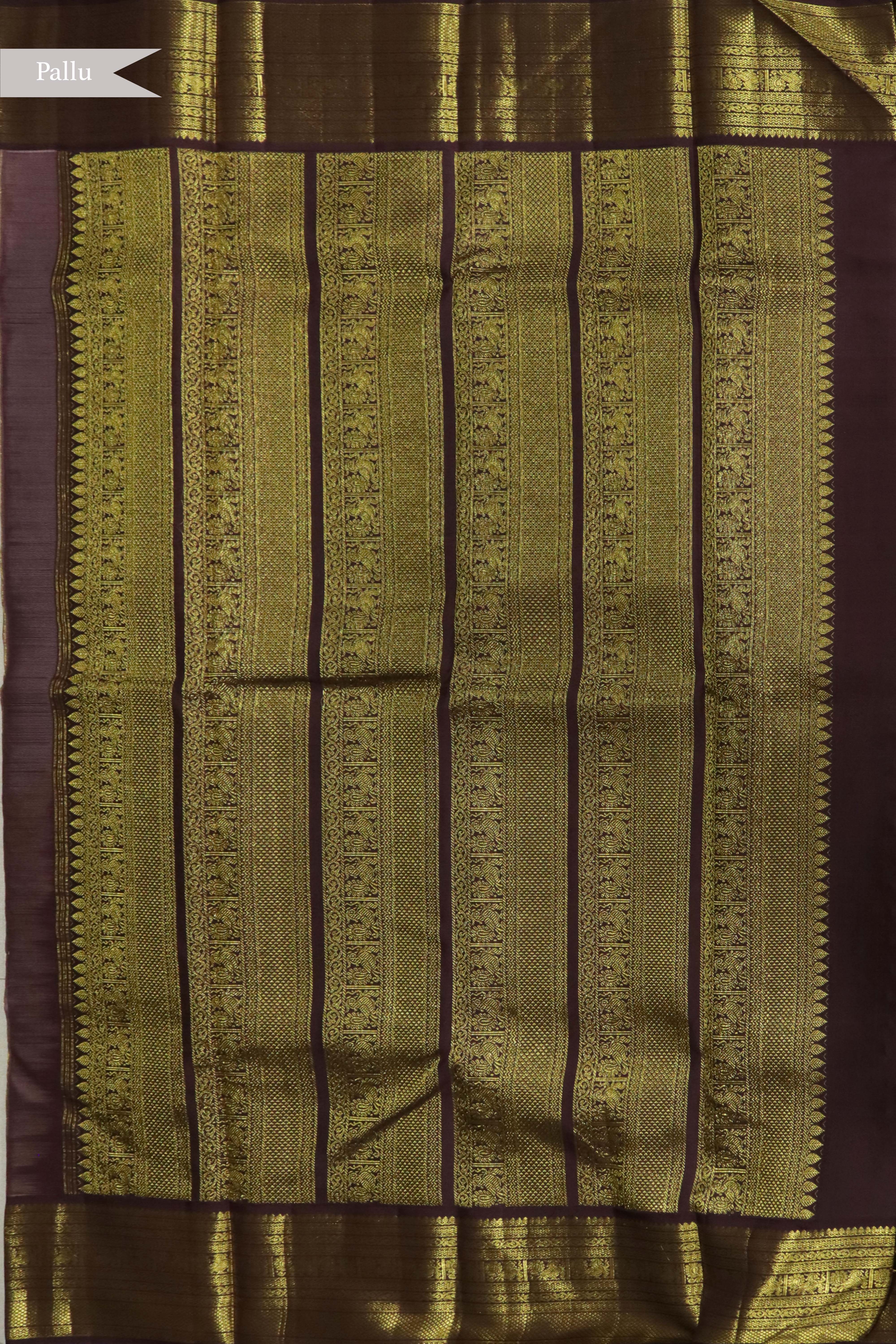 Pastel Pink Kanchivaram Silk Saree
