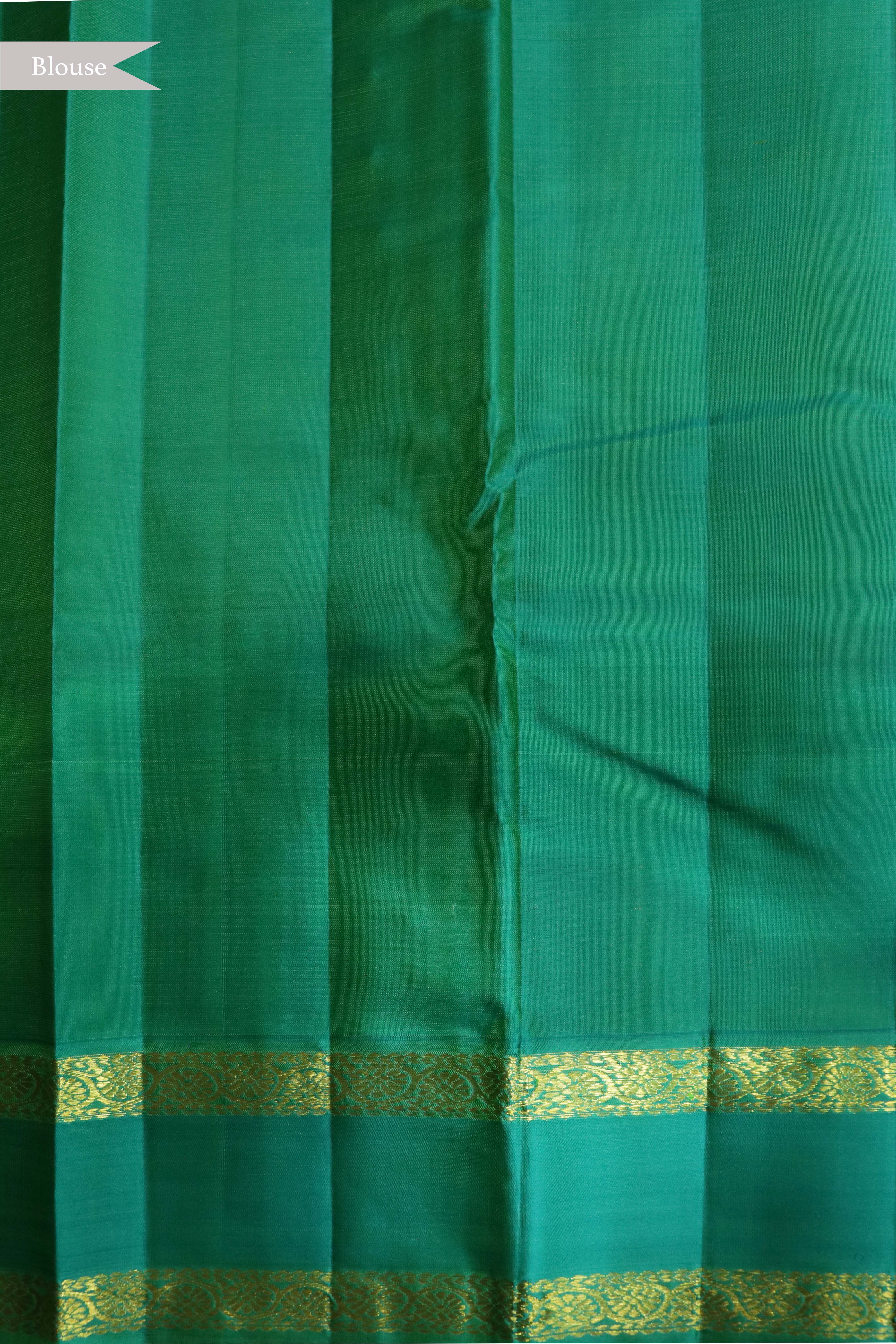 Pastel Green Kanchivaram Silk Saree