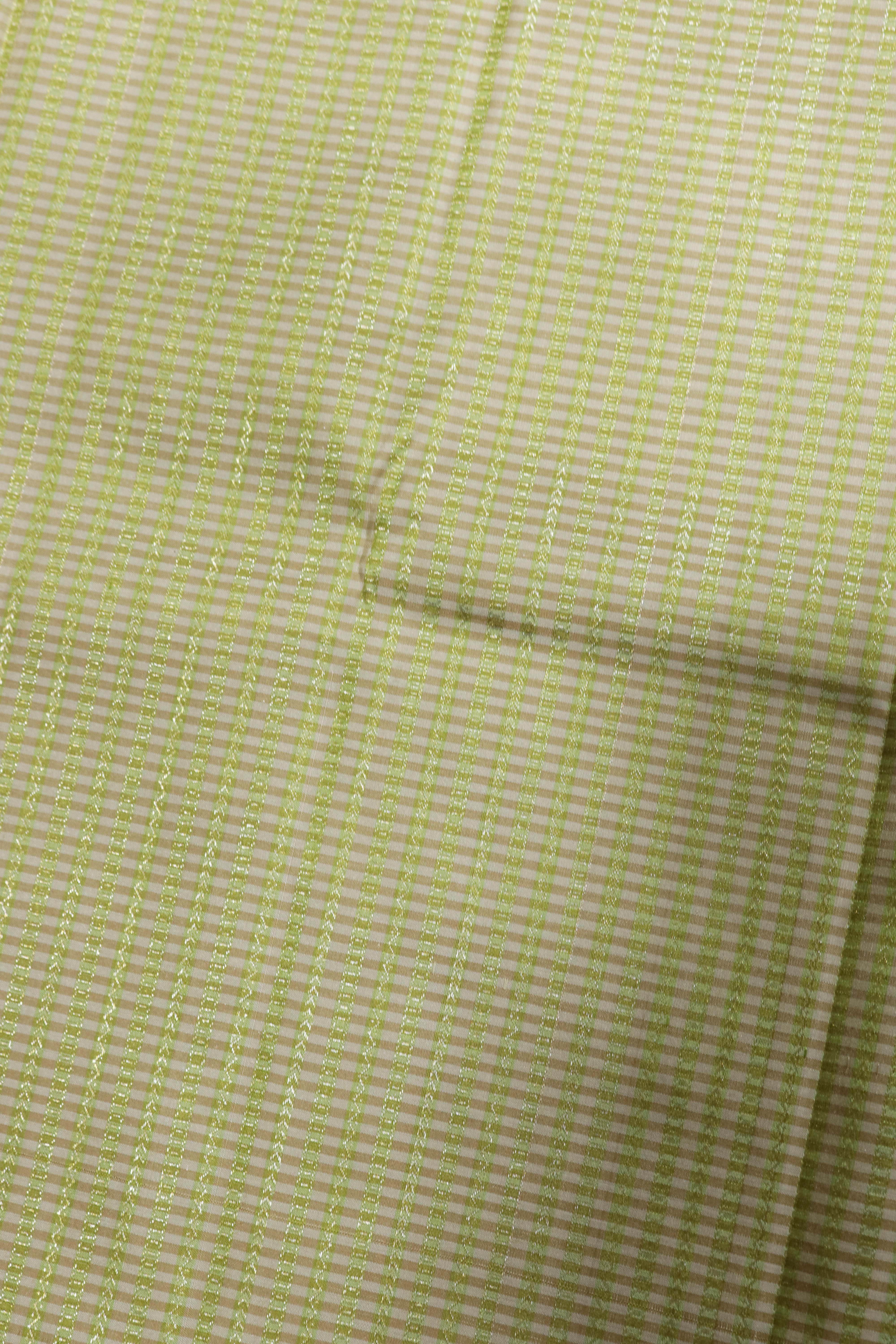 Off White Kanchivaram Silk Saree