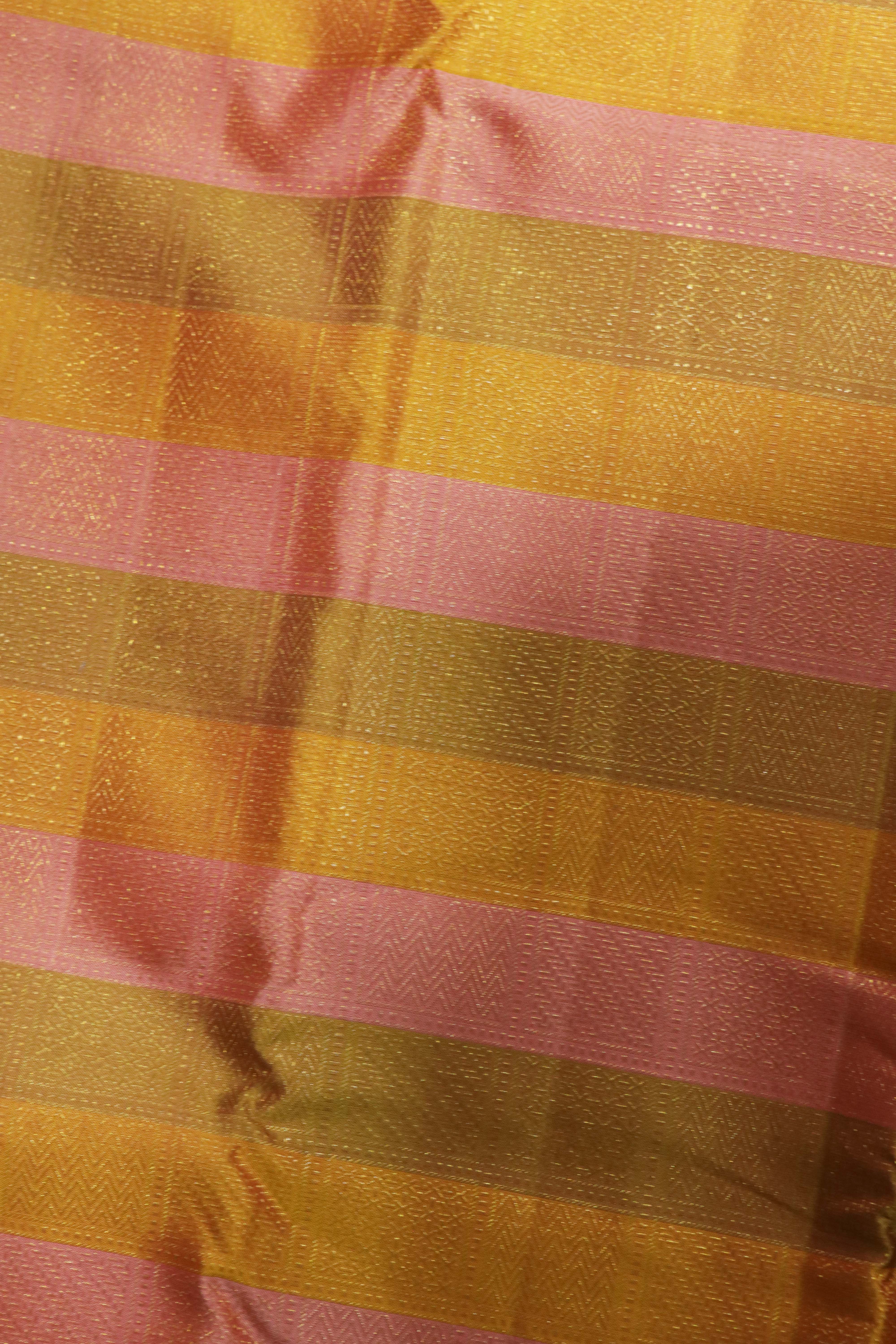 Multicolour Kanchivaram Silk Saree
