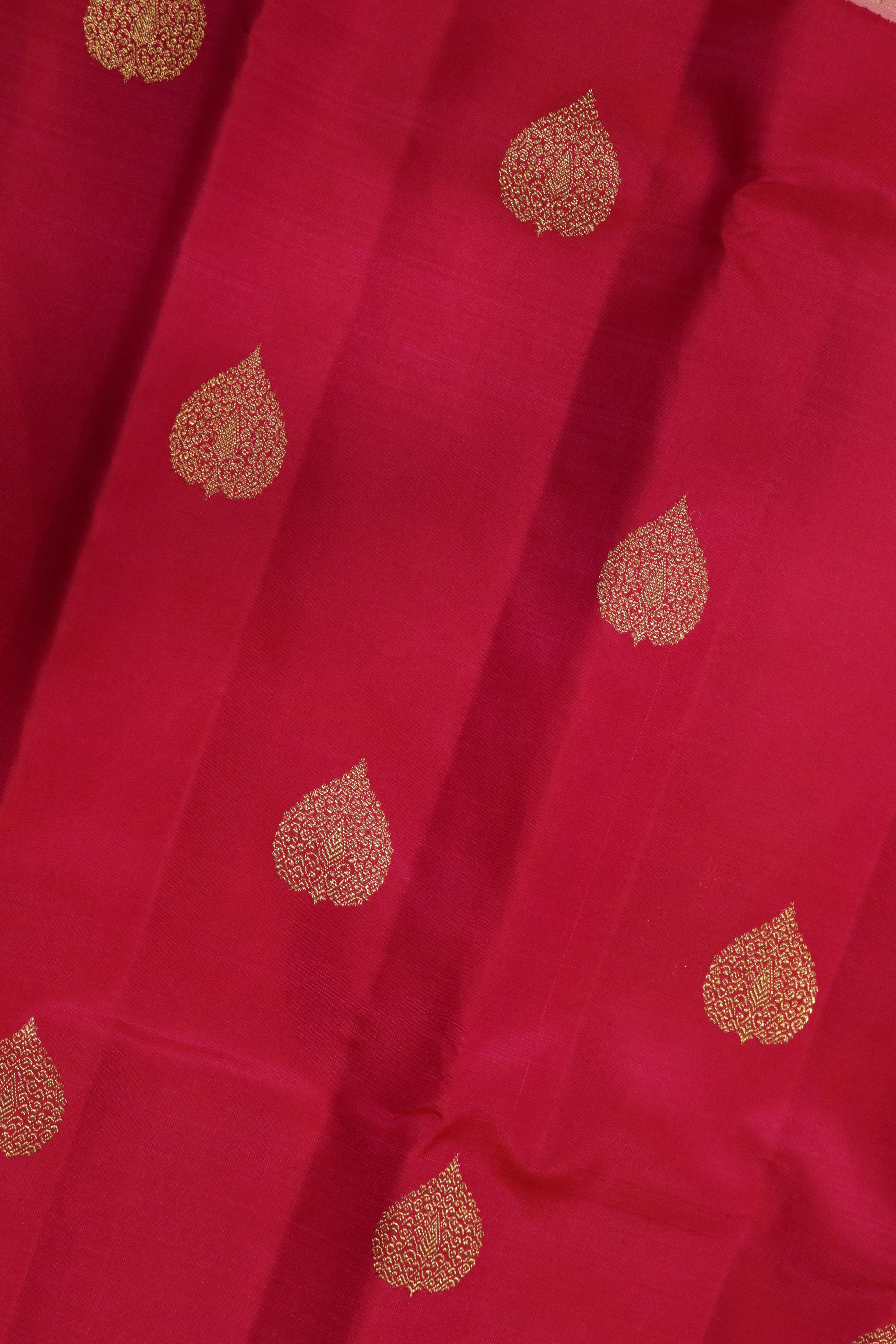 Pink Kanchivaram Silk Saree