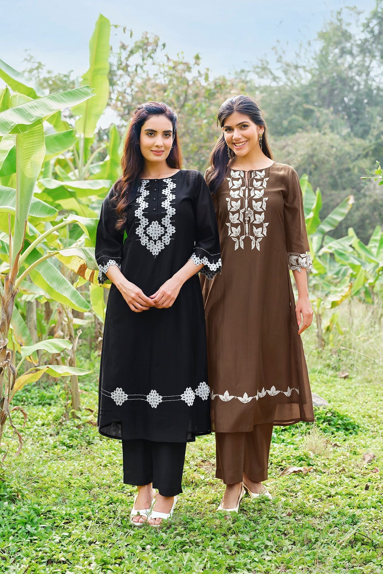 Black Kurta Set