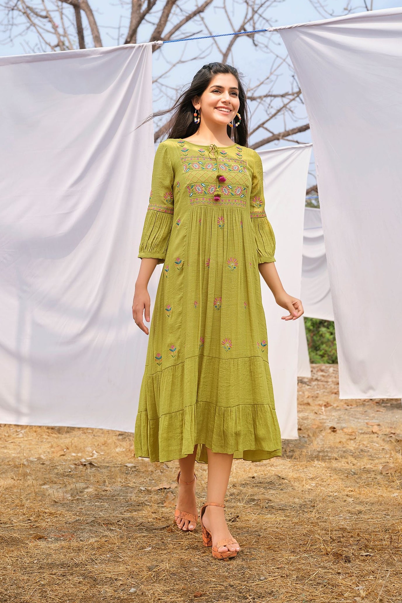 Olive Dress