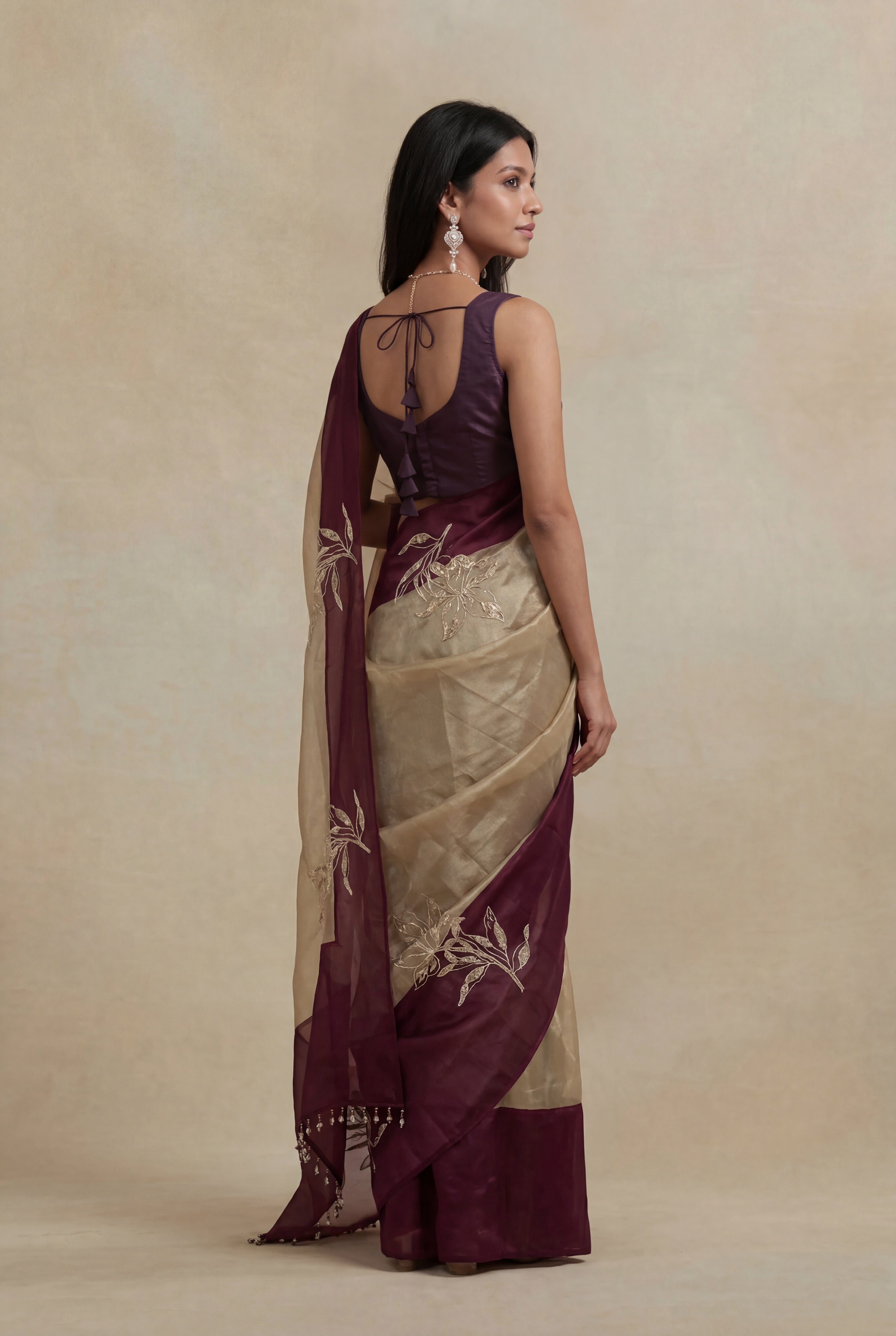Gold Tissue Silk Saree