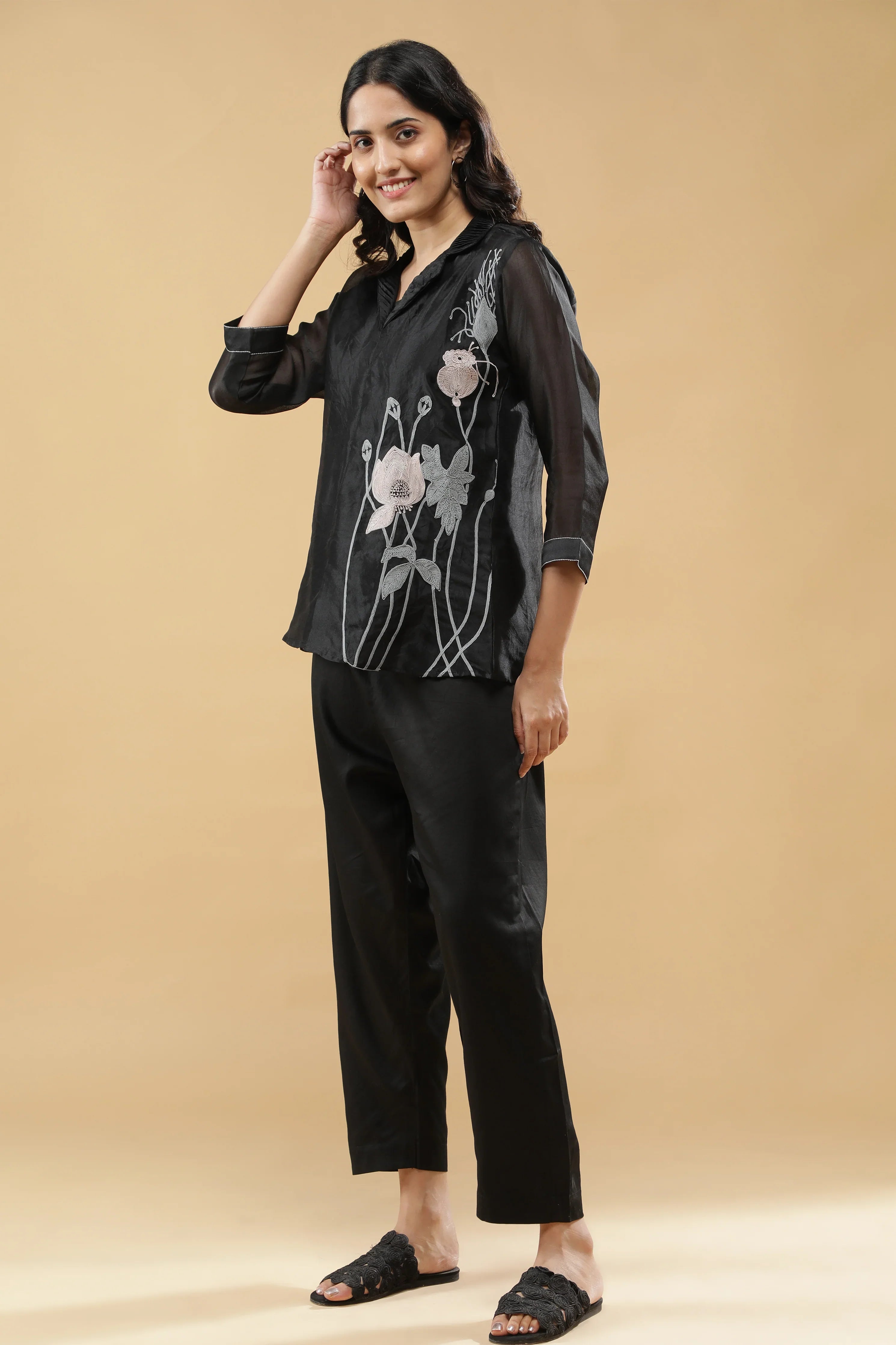 Black Co-ord Set - Mokshaa