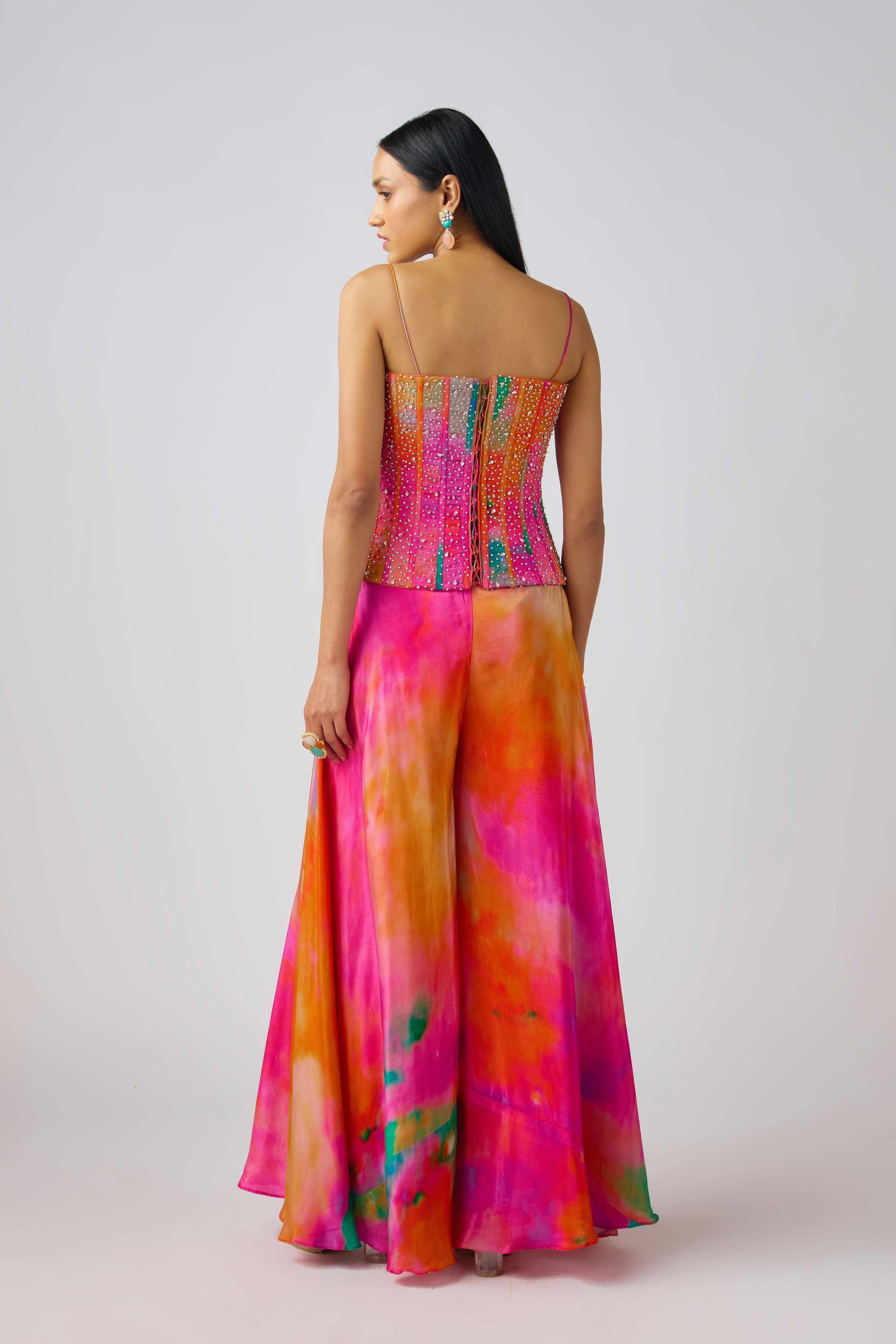 The Sunscape Drift Corset Set - Mokshaa