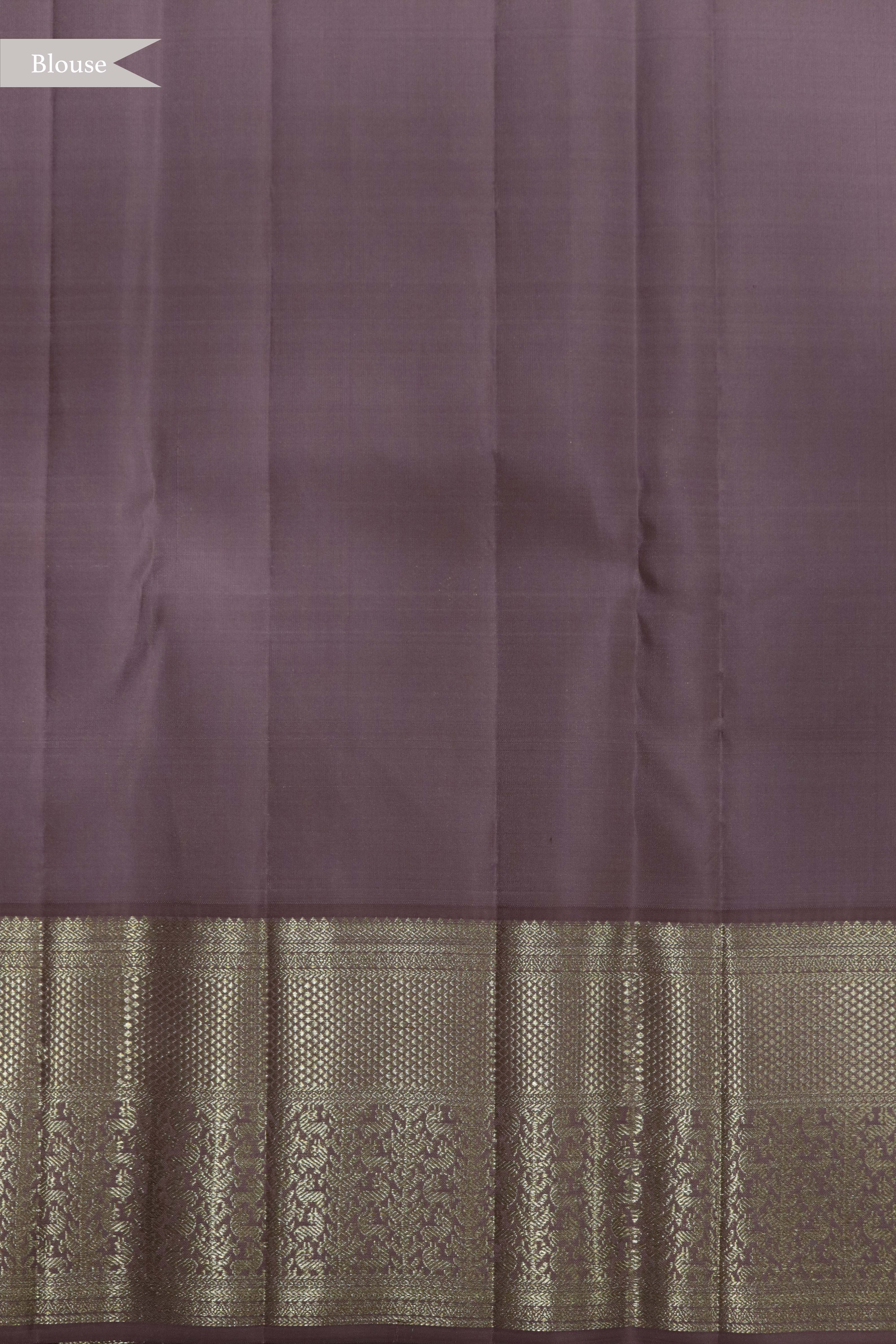 Onion Pink Kanchivaram Silk Saree