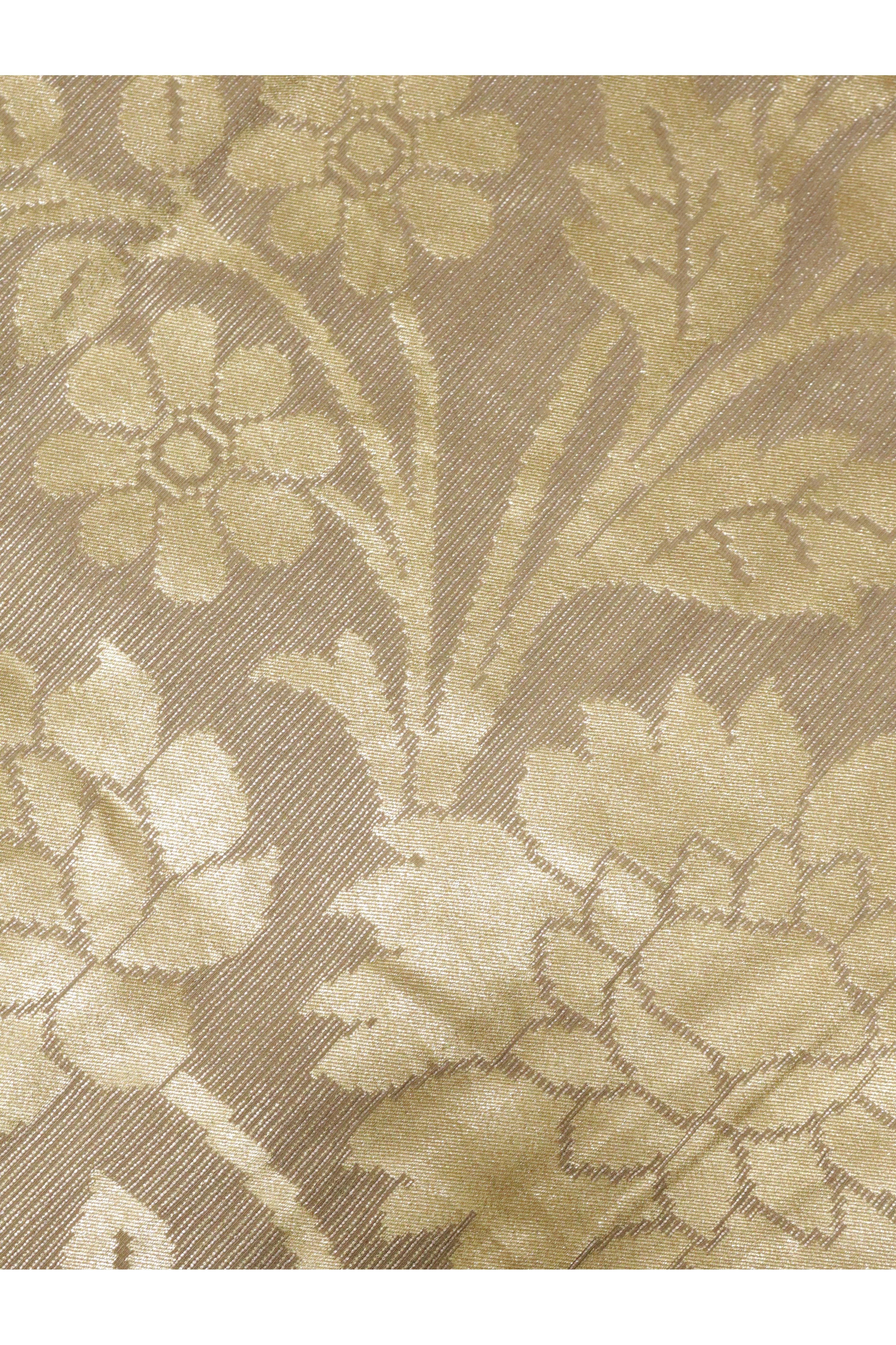 Off White Handloom Silk Saree with Silver Zari Weaving - Mokshaa