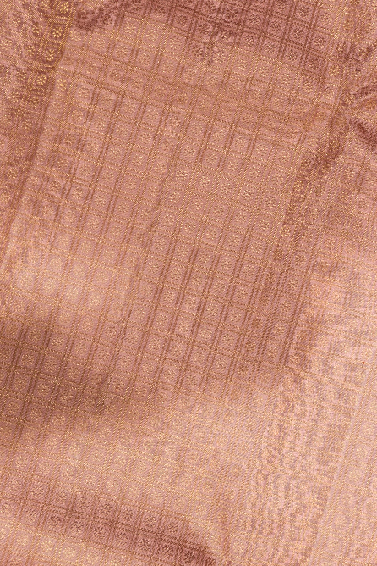 Baby Pink Kanchivaram Silk Saree - Mokshaa