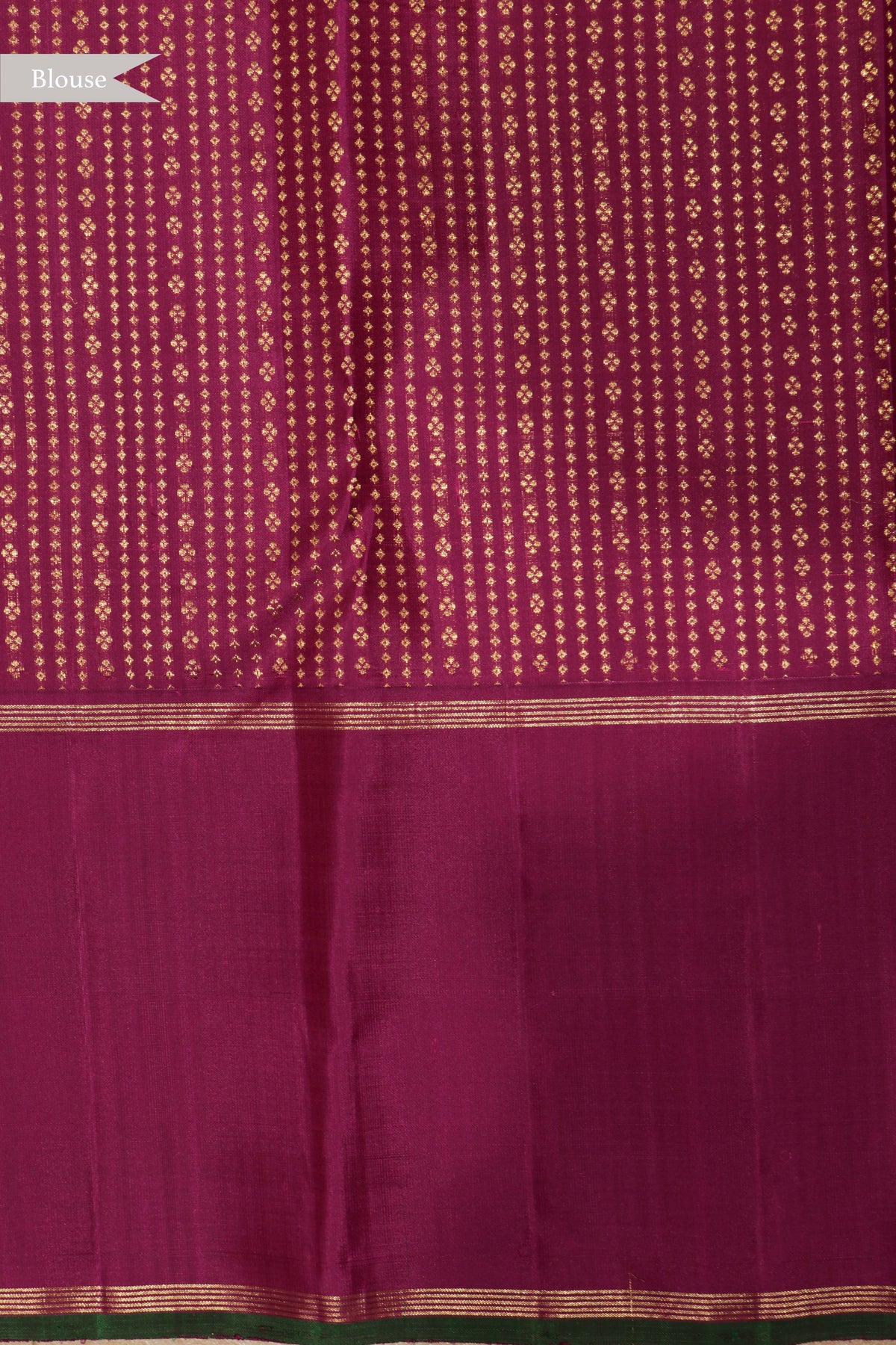 Sea Green Kanchivaram Silk Saree - Mokshaa