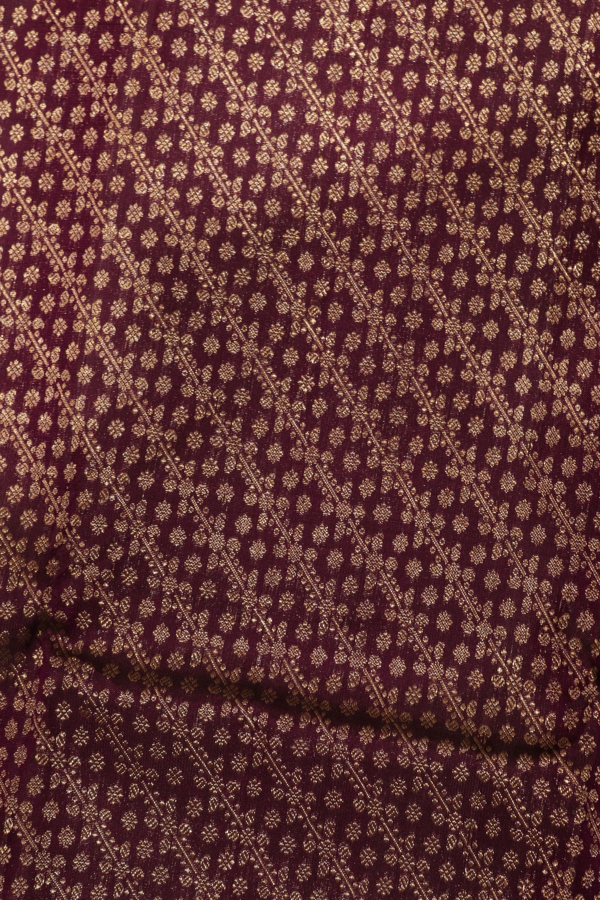 Purple Kanchivaram Silk Saree - Mokshaa