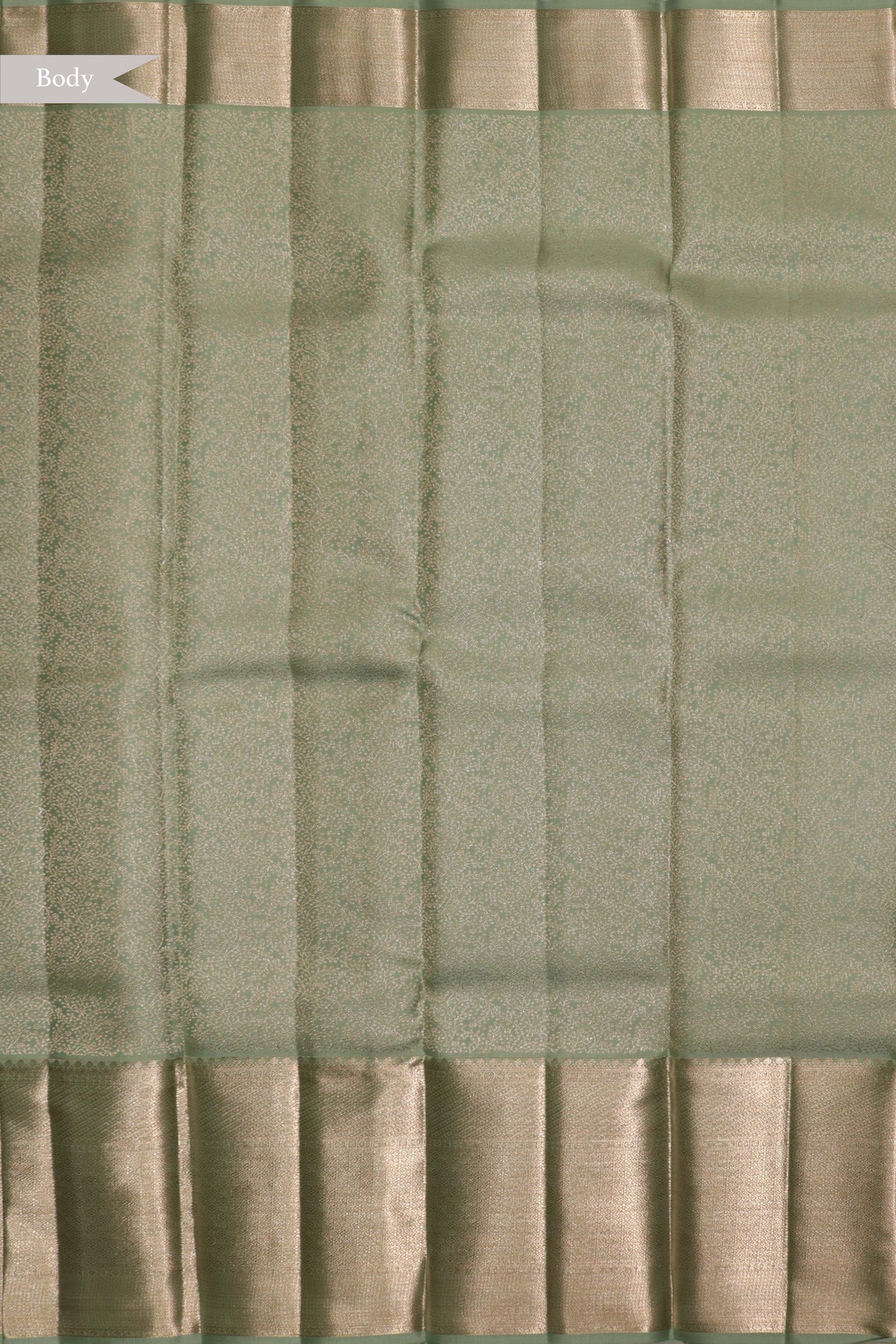 Sea Green Kanchivaram Silk Saree - Mokshaa