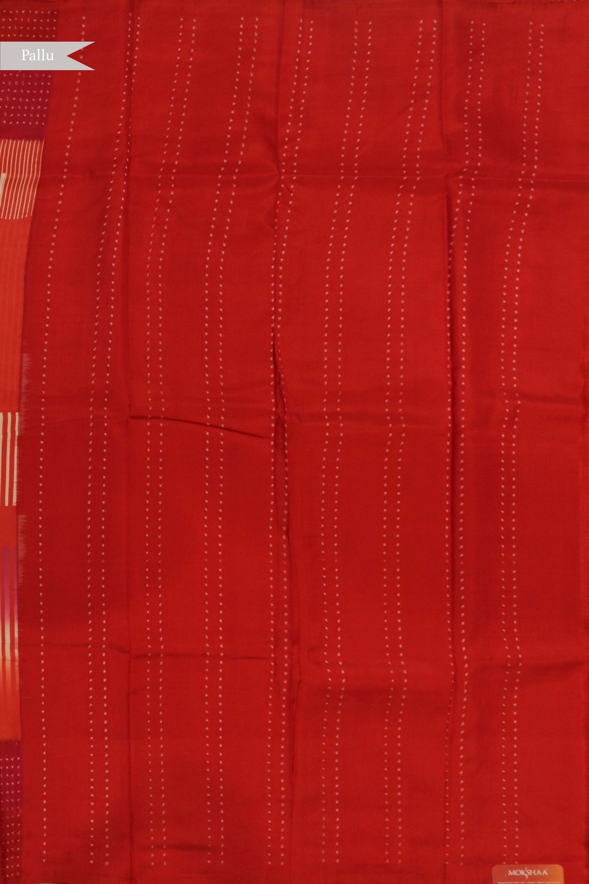Red Patola Silk Saree - Mokshaa