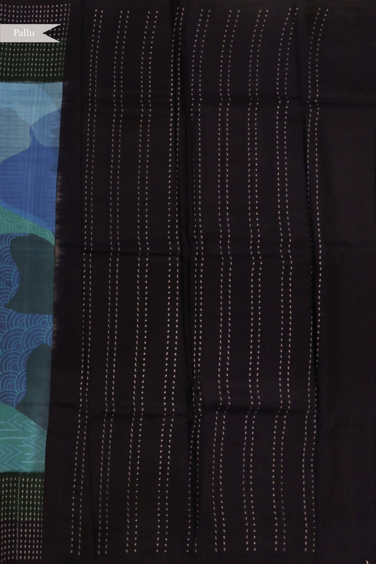 Blue Patola Silk Saree - Mokshaa