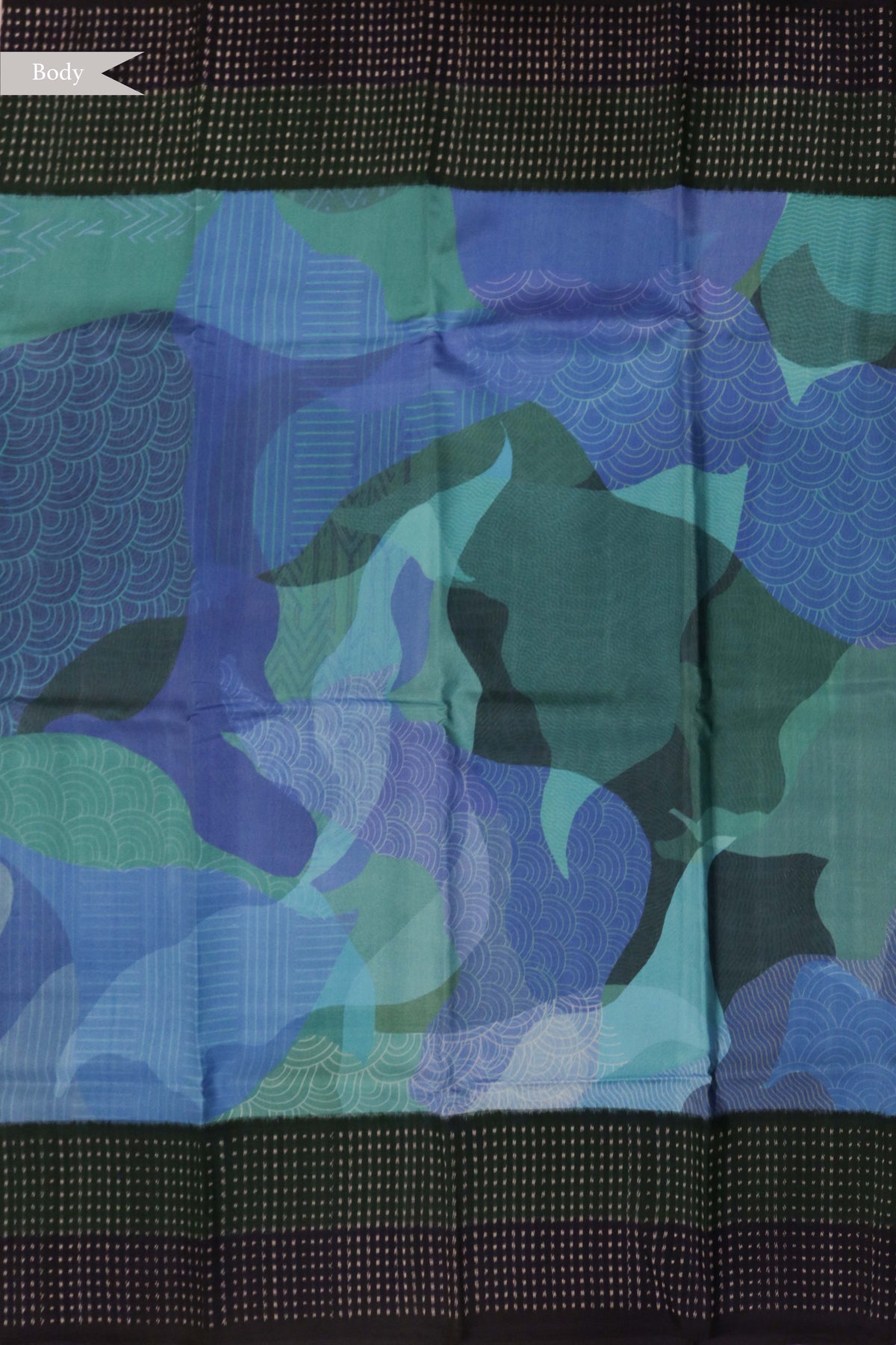 Blue Patola Silk Saree - Mokshaa
