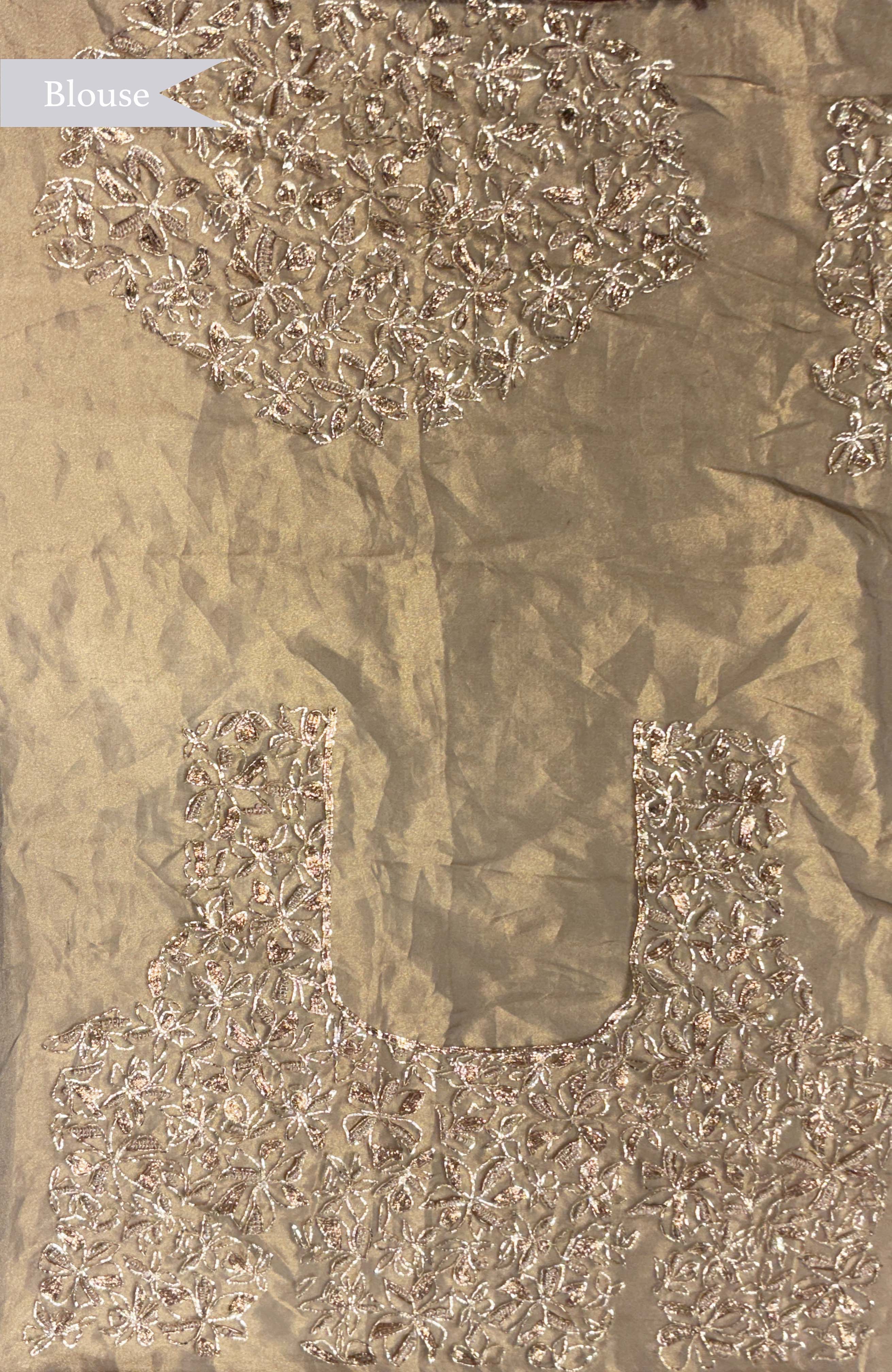 Gold Tissue Silk Saree