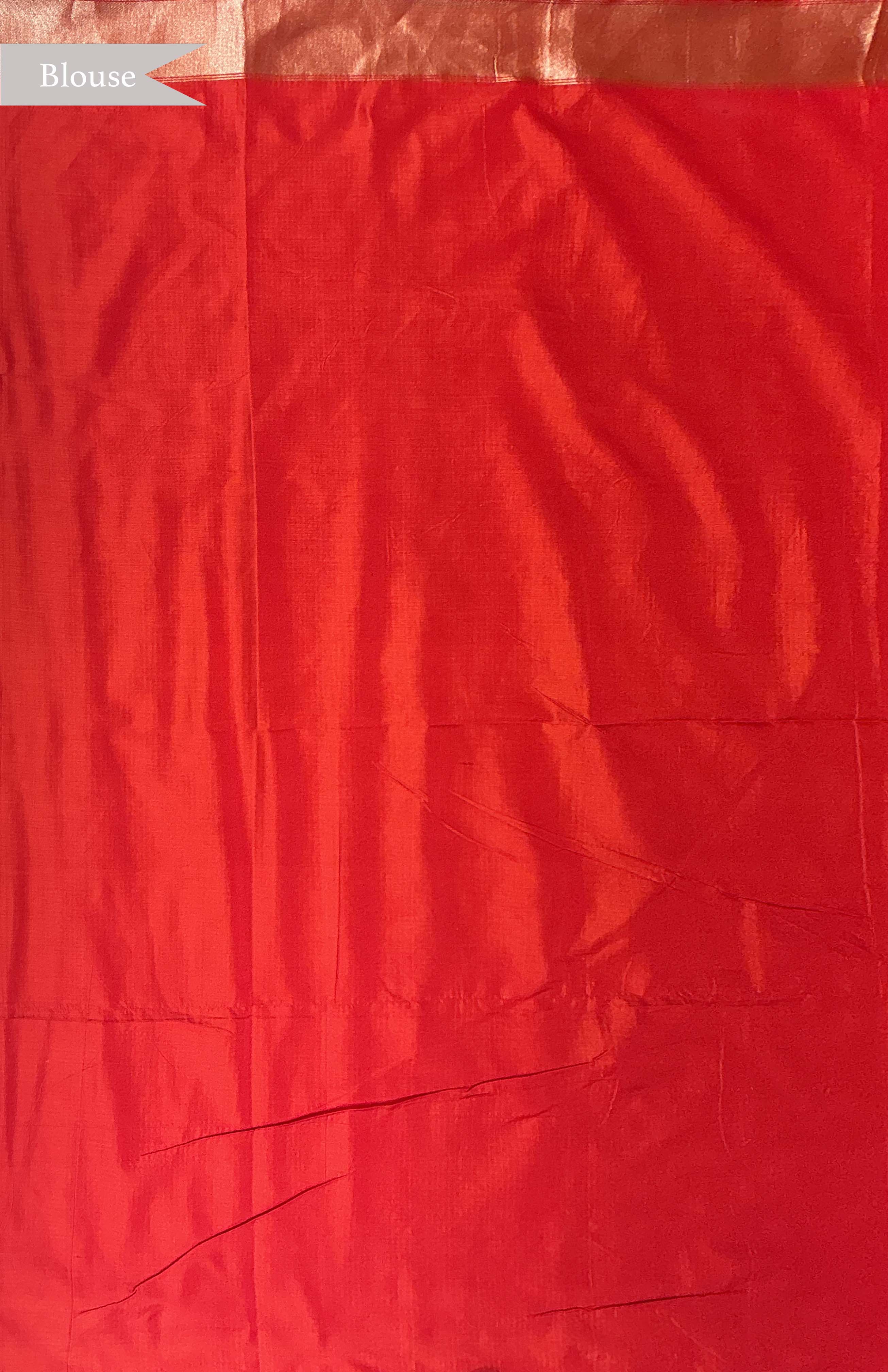 Red Banarasi Silk Saree
