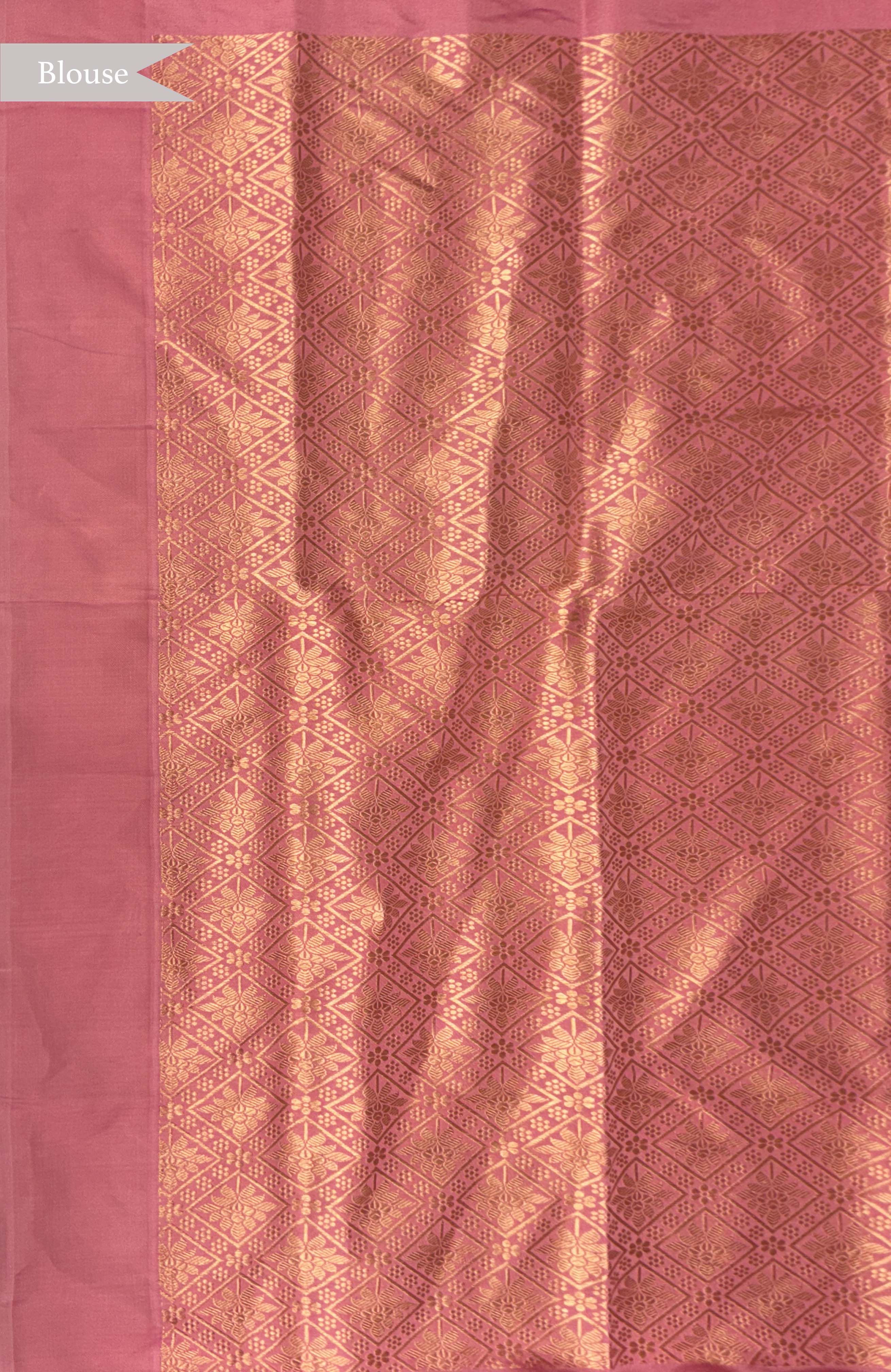 Light Lavender Banarasi Silk Saree