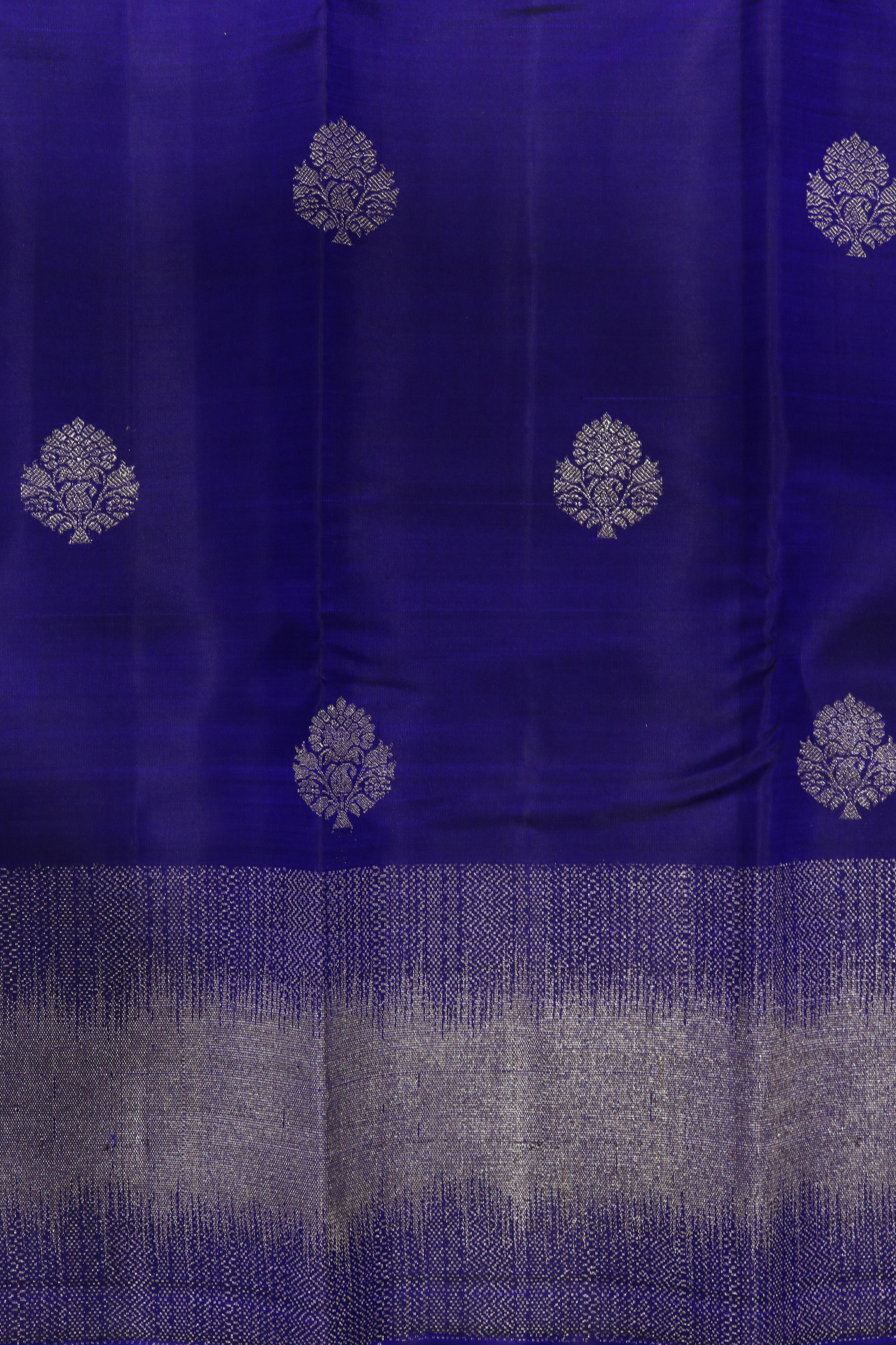 Royal Blue Kanchivaram Silk Saree