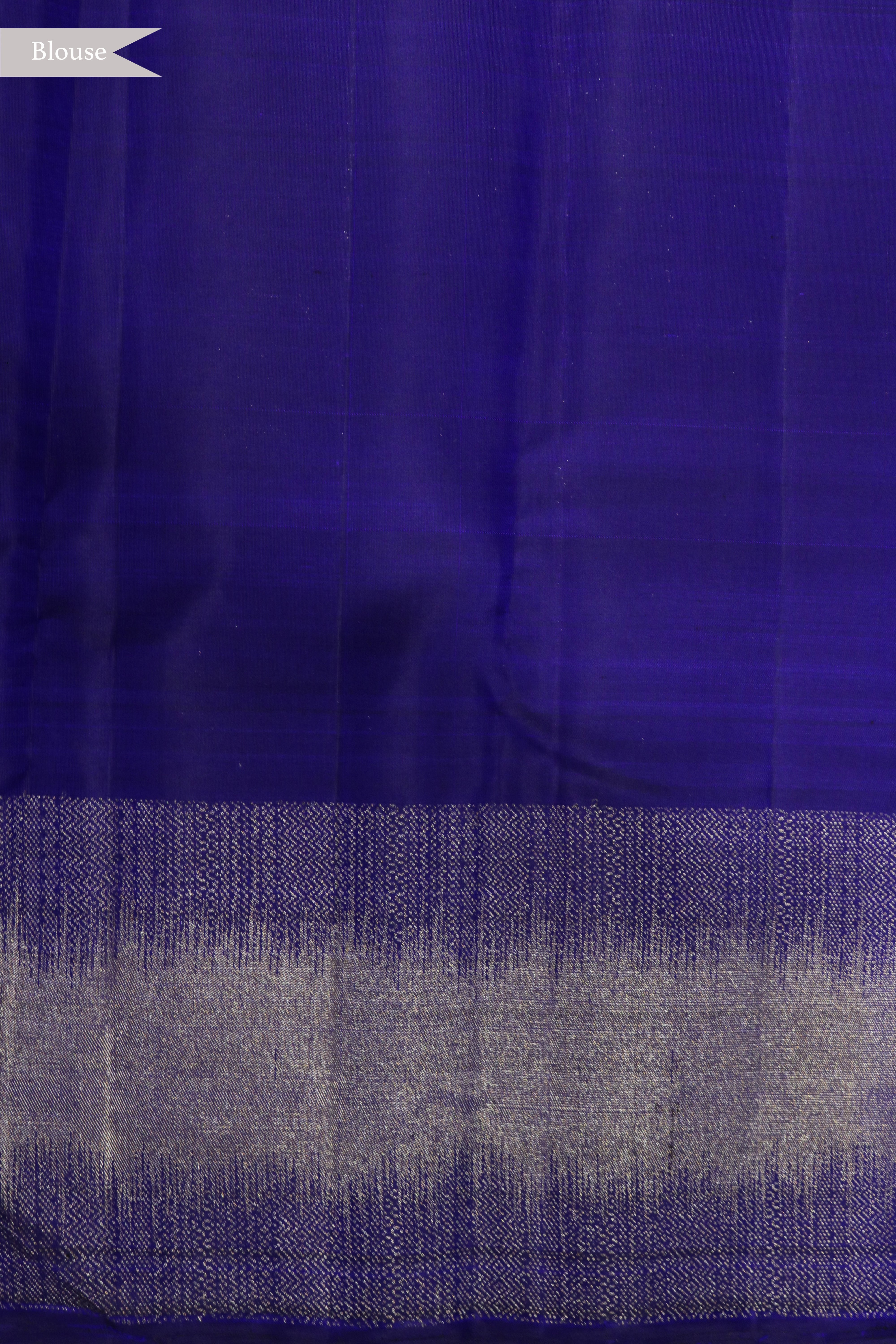 Royal Blue Kanchivaram Silk Saree