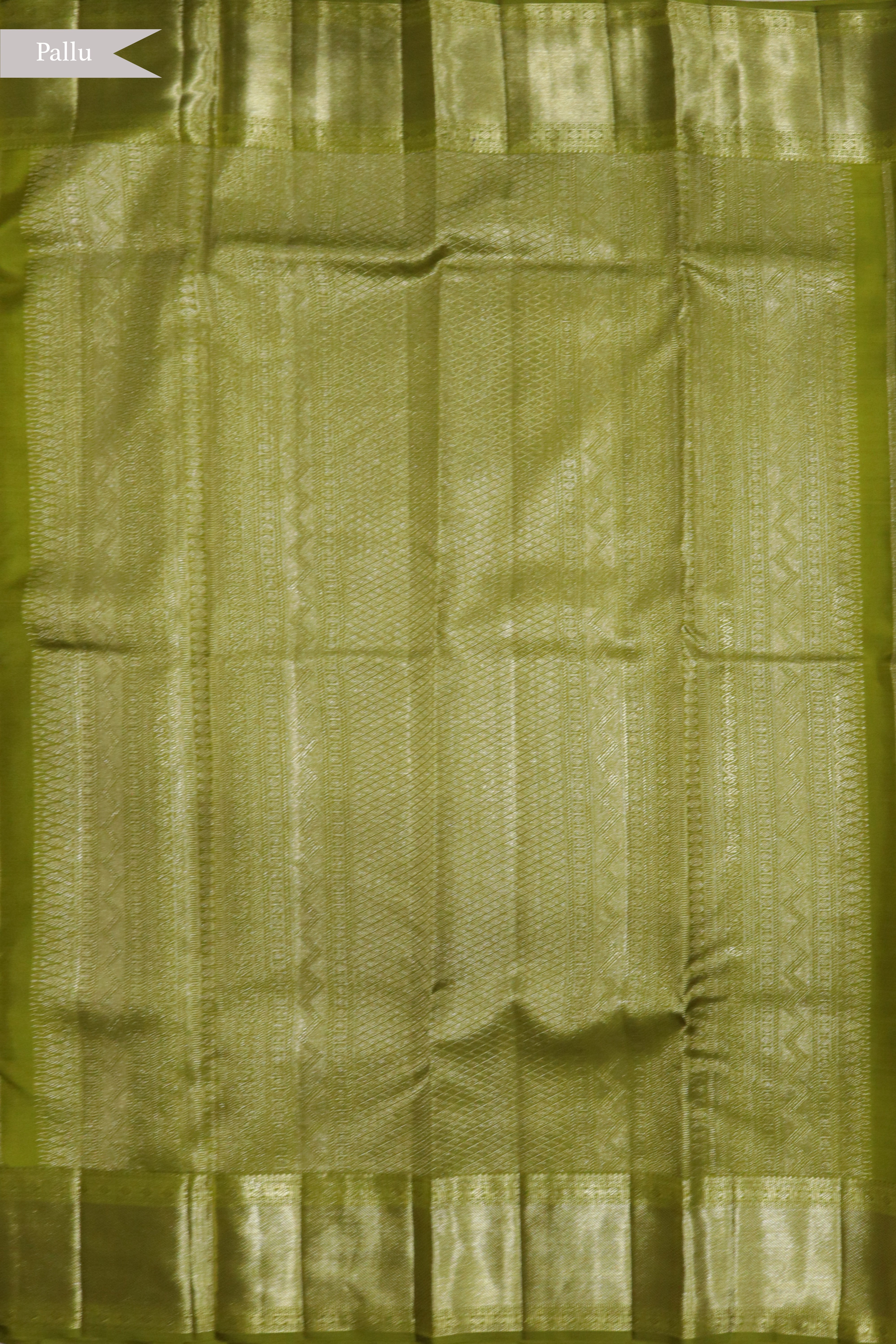 Mehendi Green Kanchivaram Silk Saree