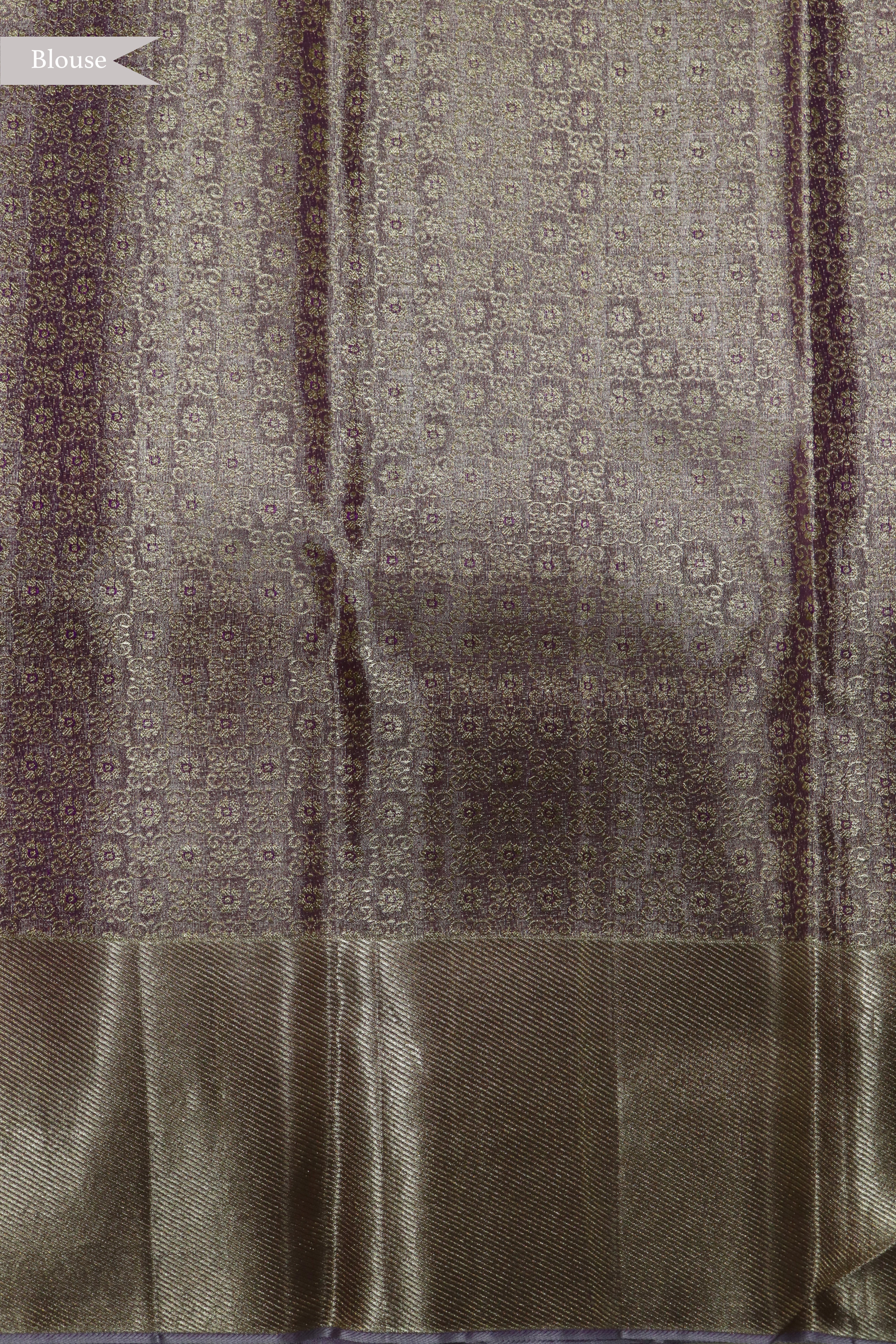 Gold Tissue Kanchivaram Silk Saree