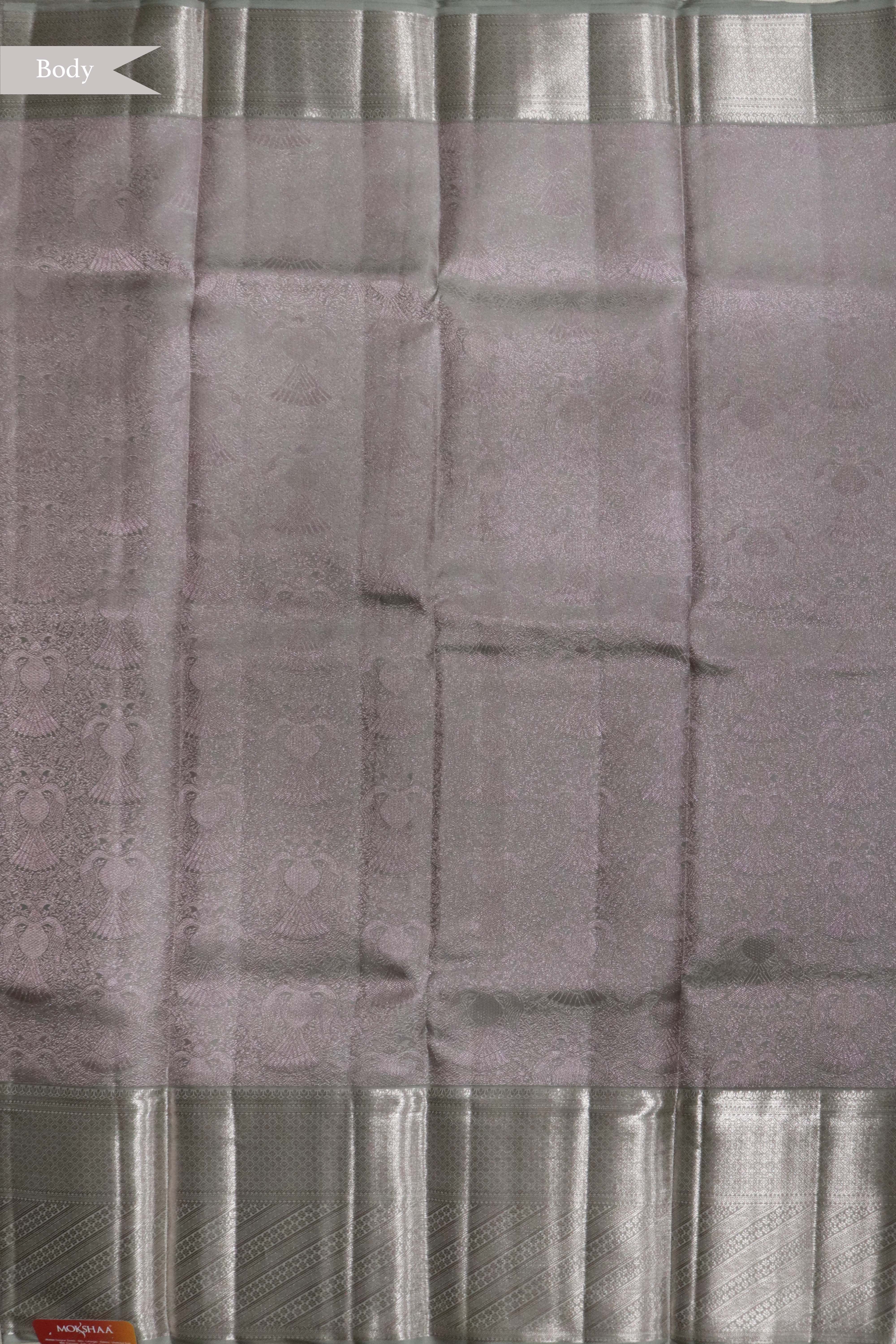 Elachi Green Kanchivaram Silk Saree