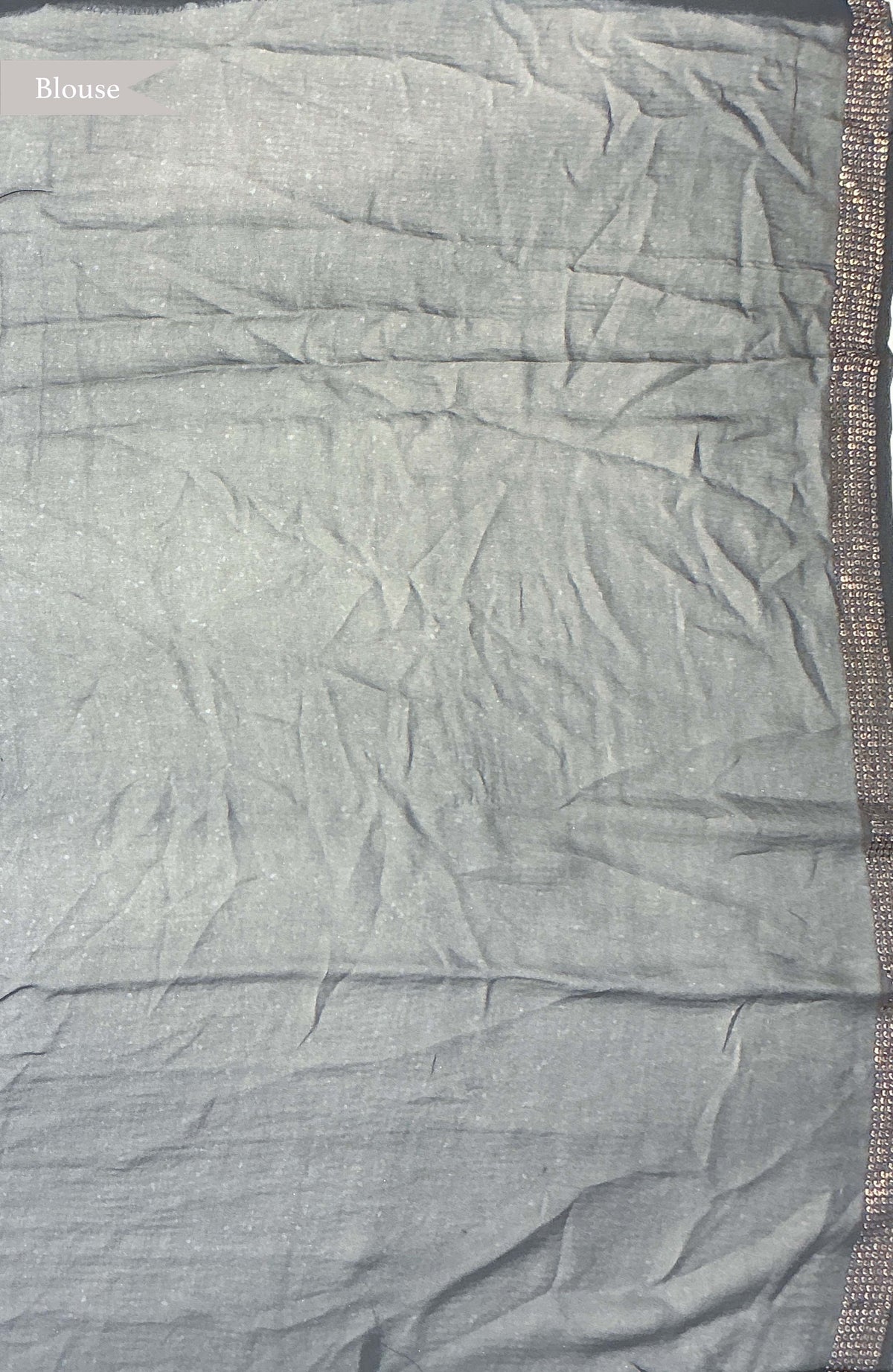 Navy Blue Georgette Saree - Mokshaa