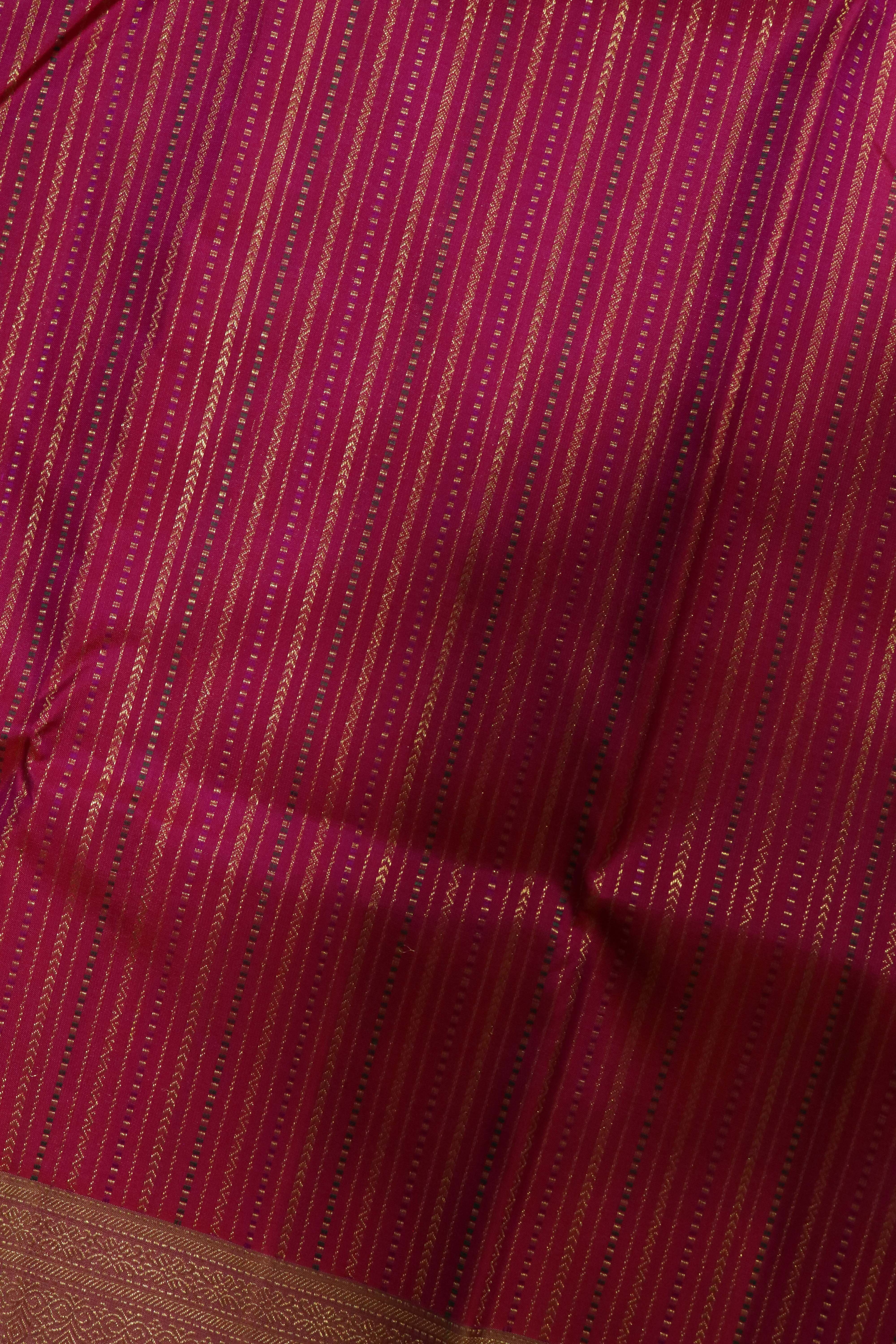 Pink Kanchivaram Silk Saree