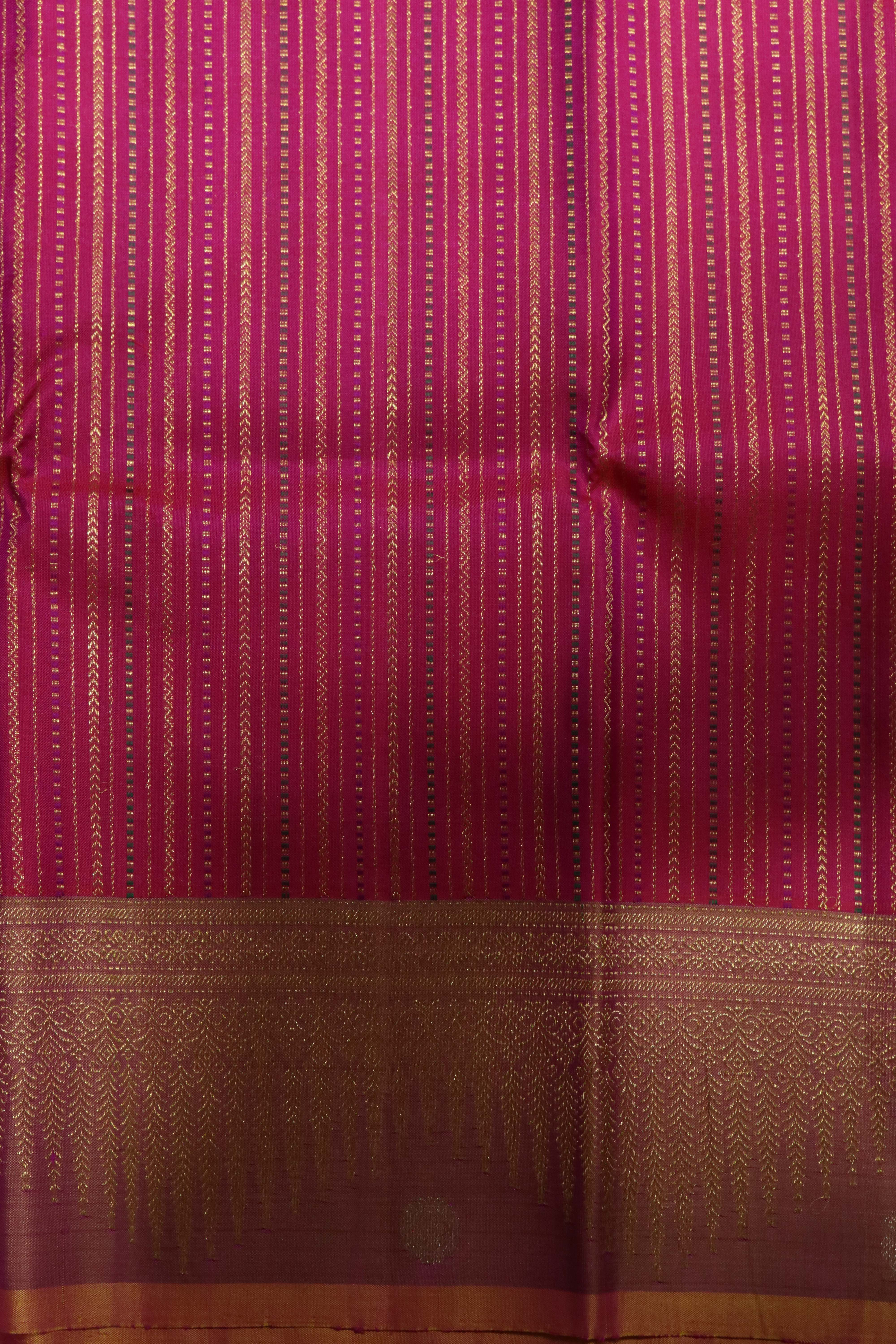 Pink Kanchivaram Silk Saree
