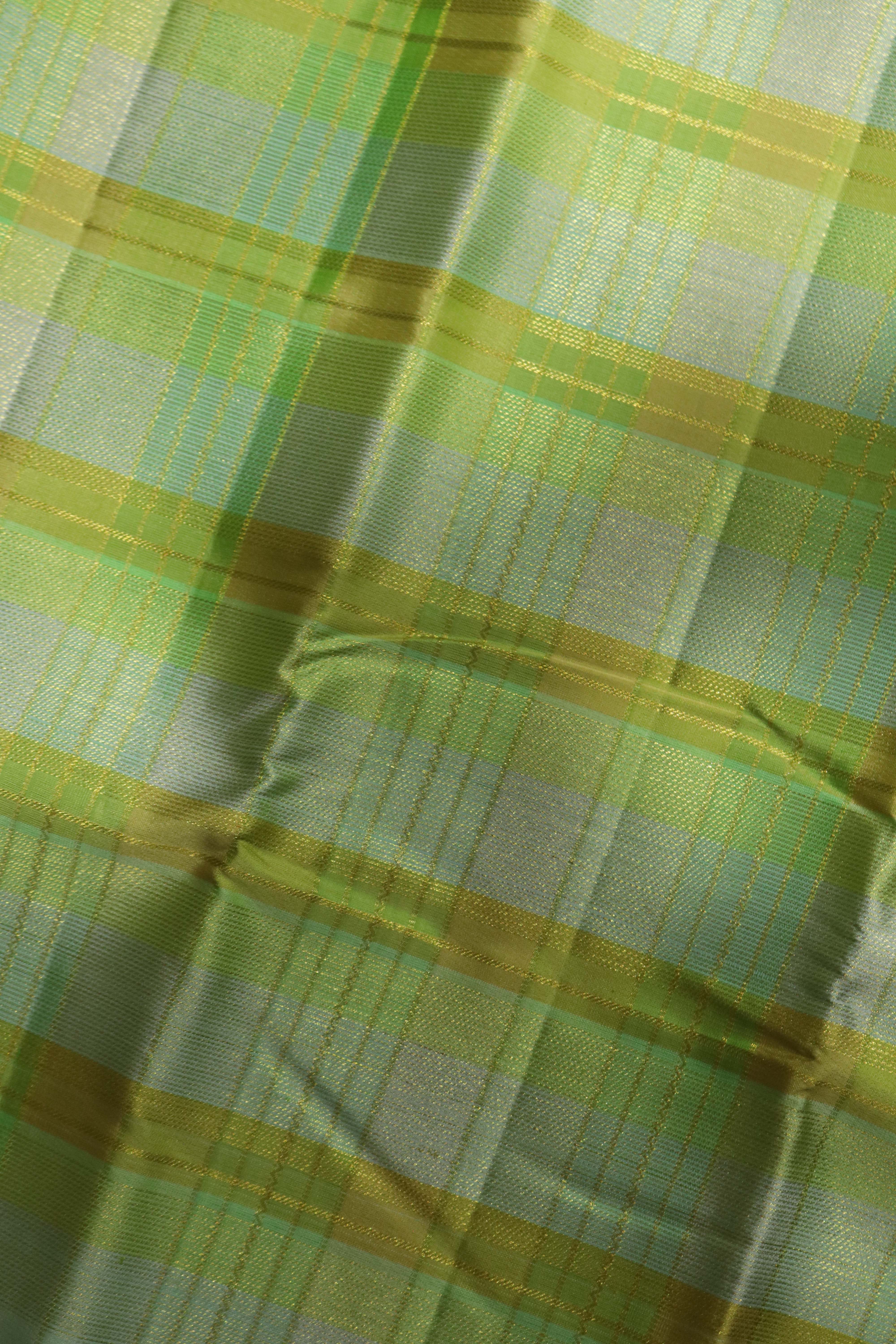 Pastel Green Kanchivaram Silk Saree