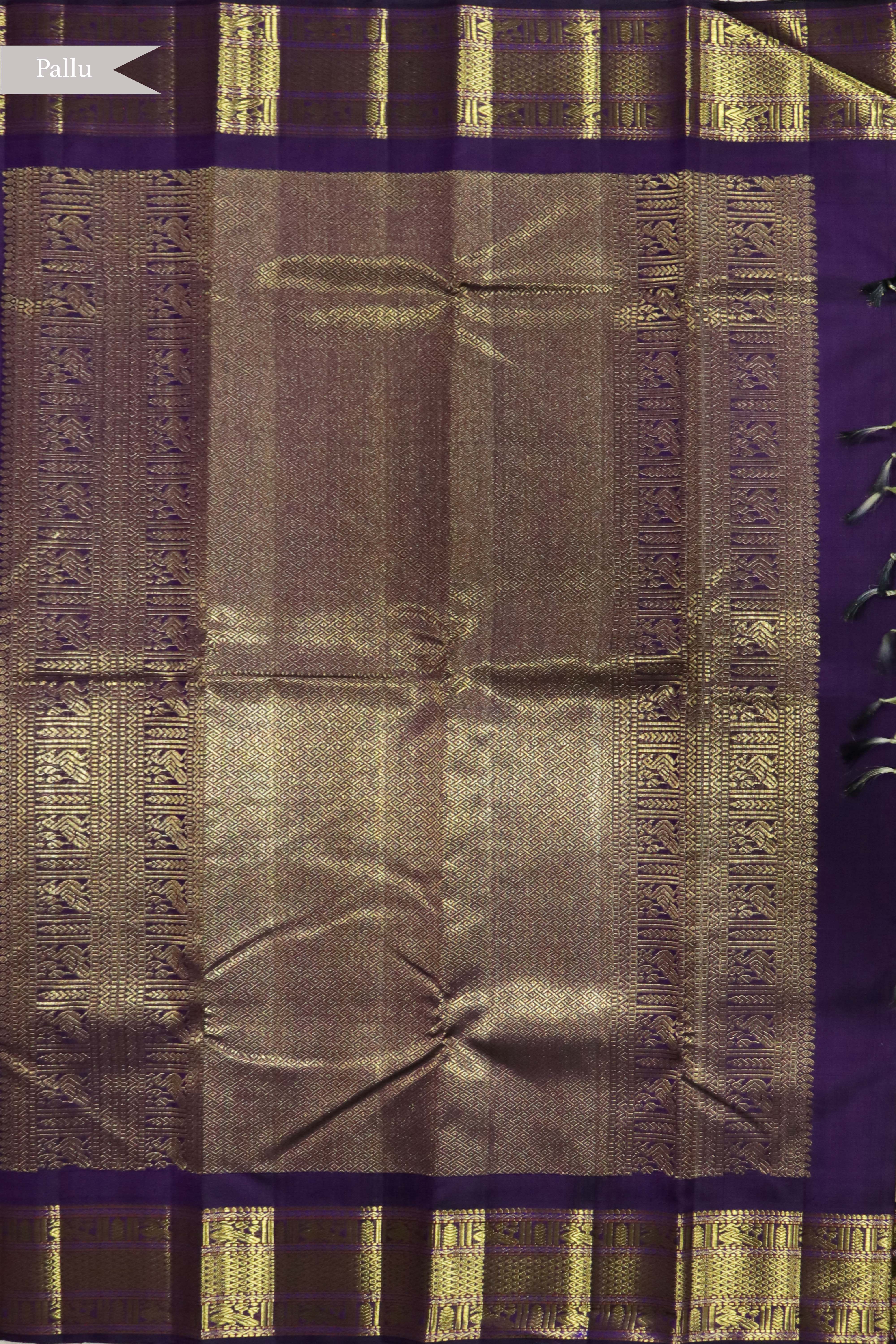 Pastel Green Kanchivaram Saree