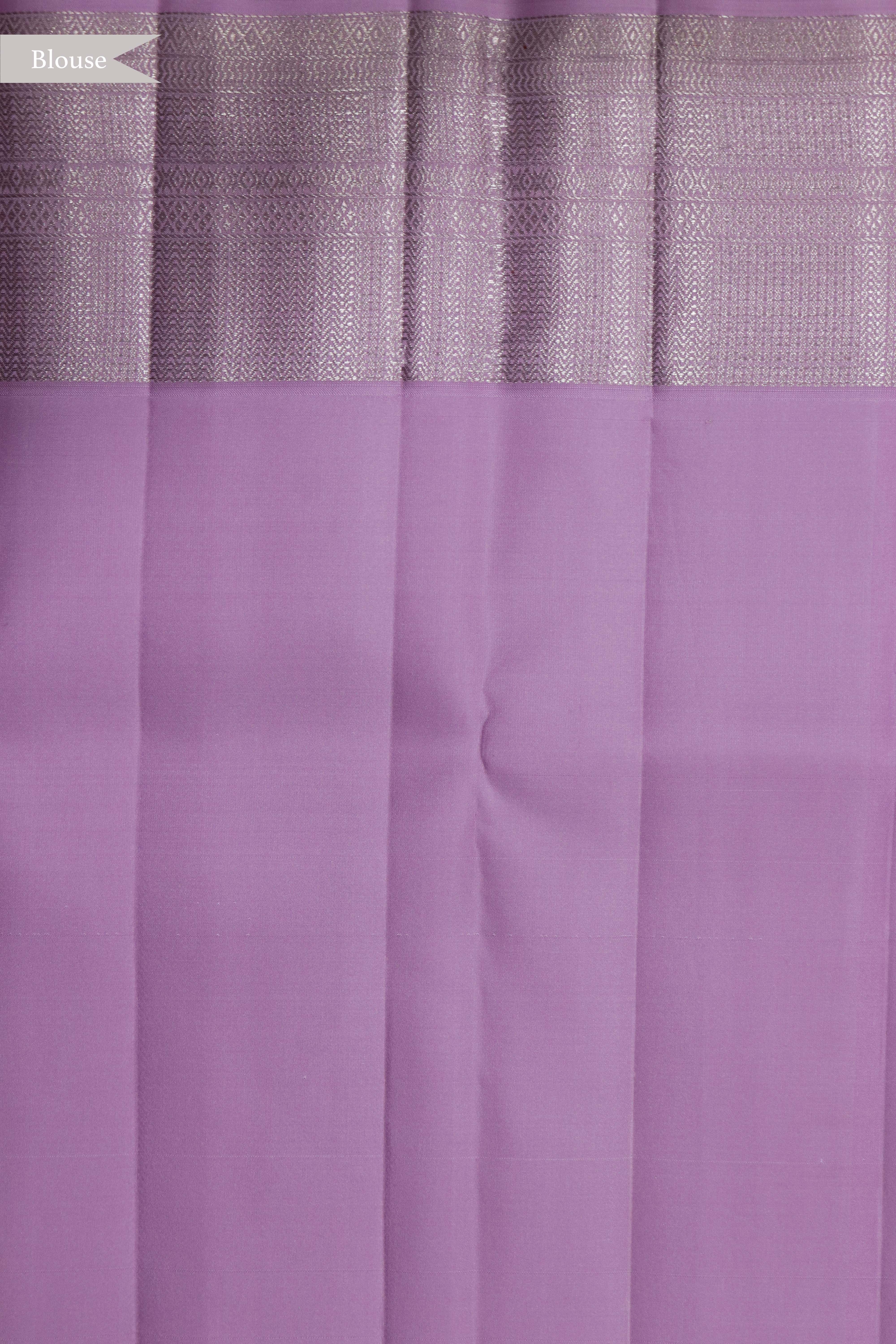 Pastel Pink Kanchivaram Silk Saree