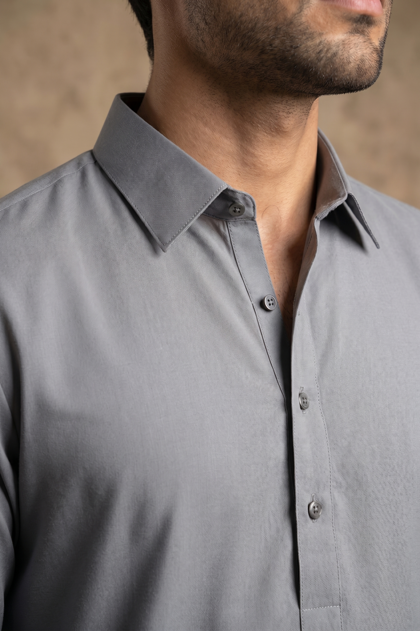 Grey Bom Mario Pathani Set