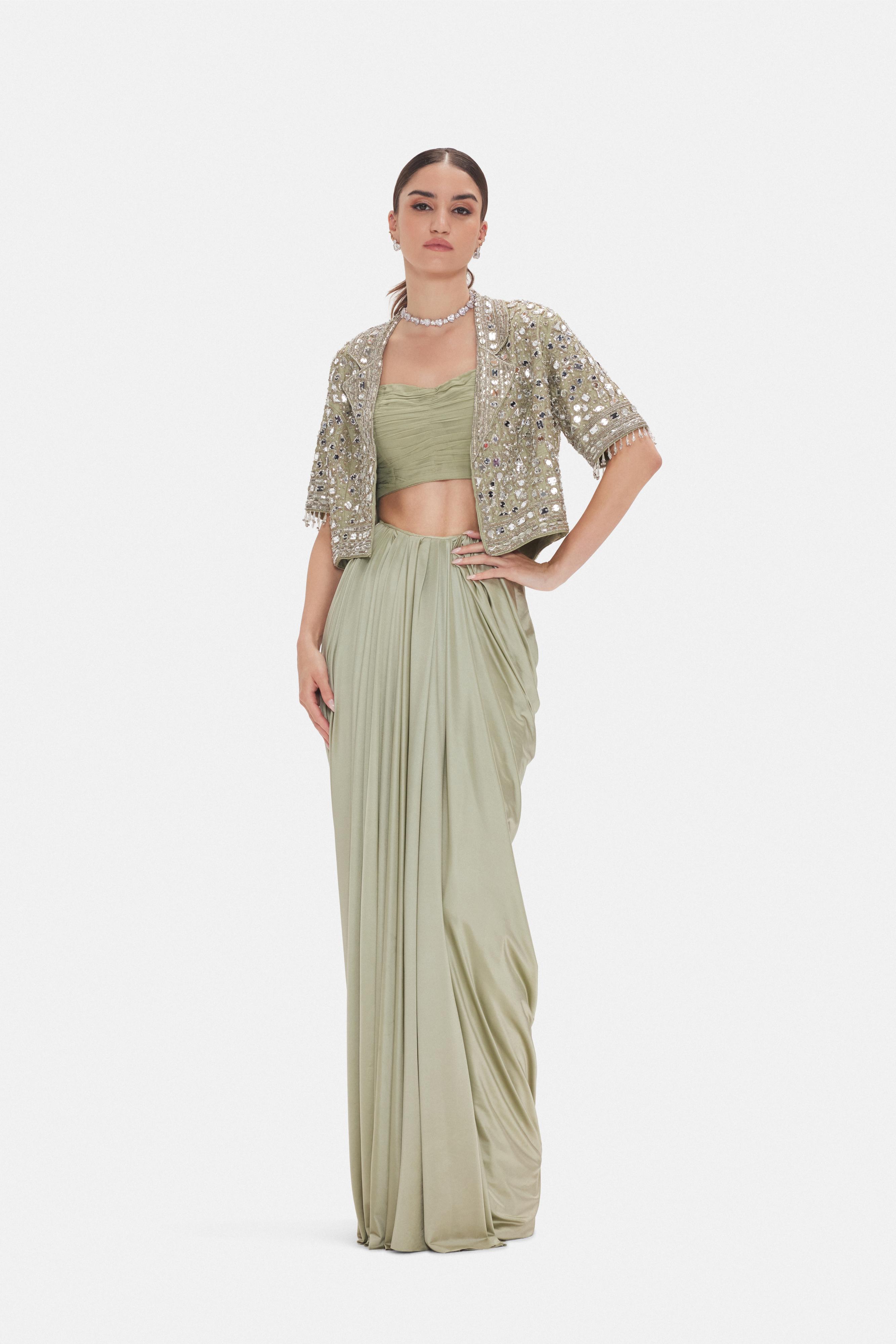 The Silver Willow Jacket Set